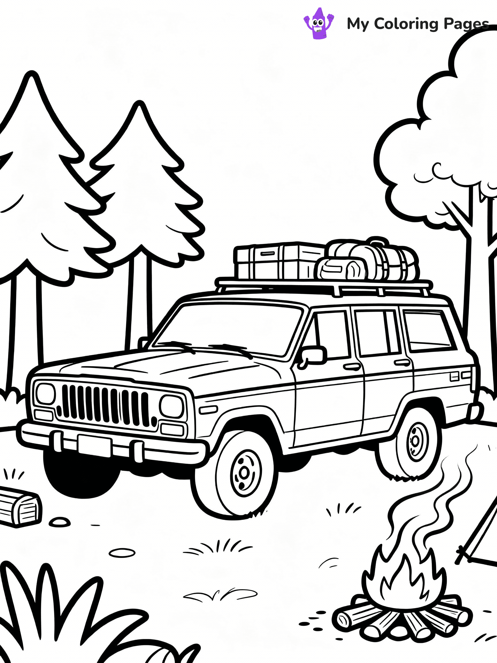 Jeep Coloring Pages - 15