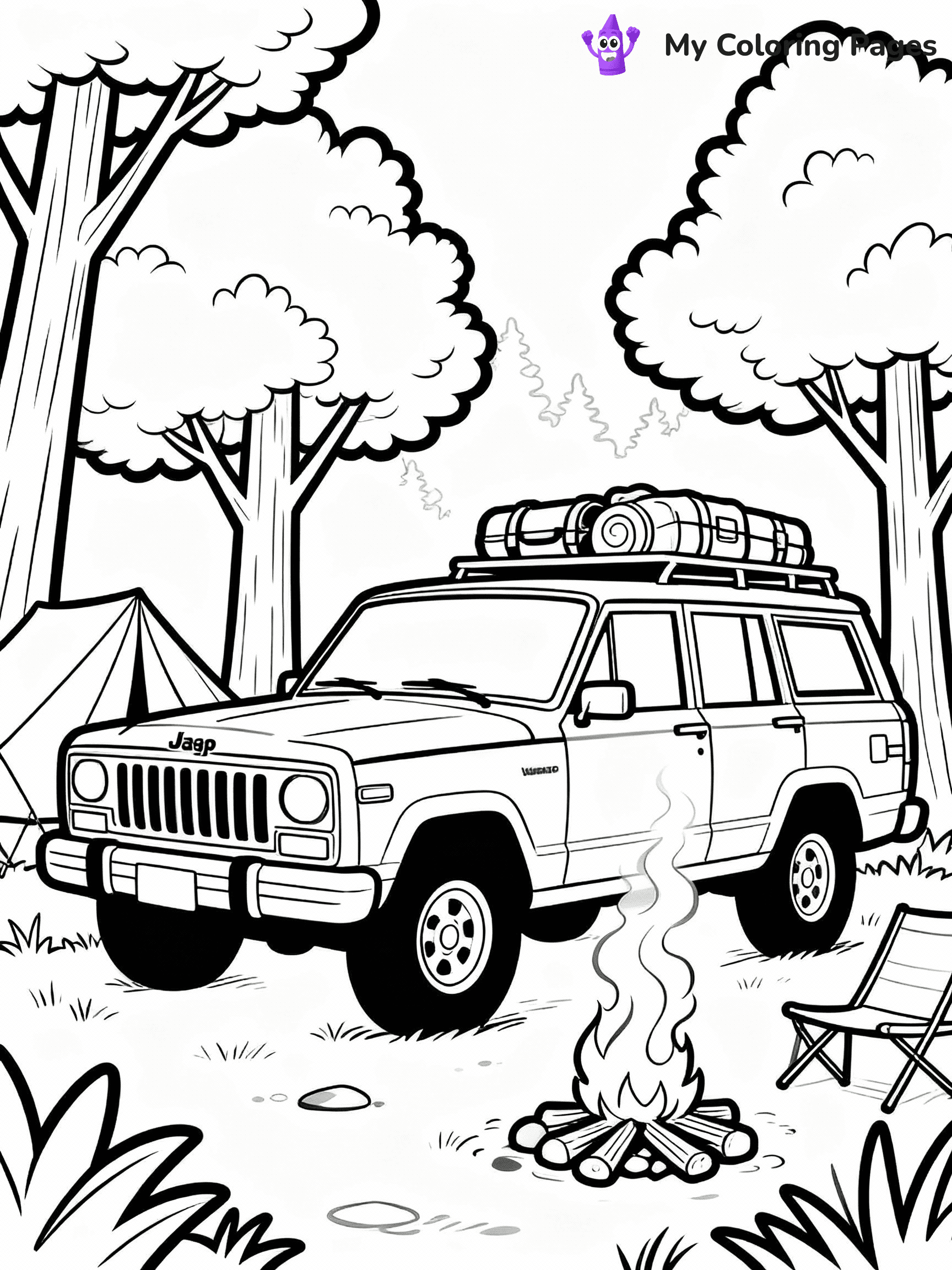 Jeep Coloring Pages - 14