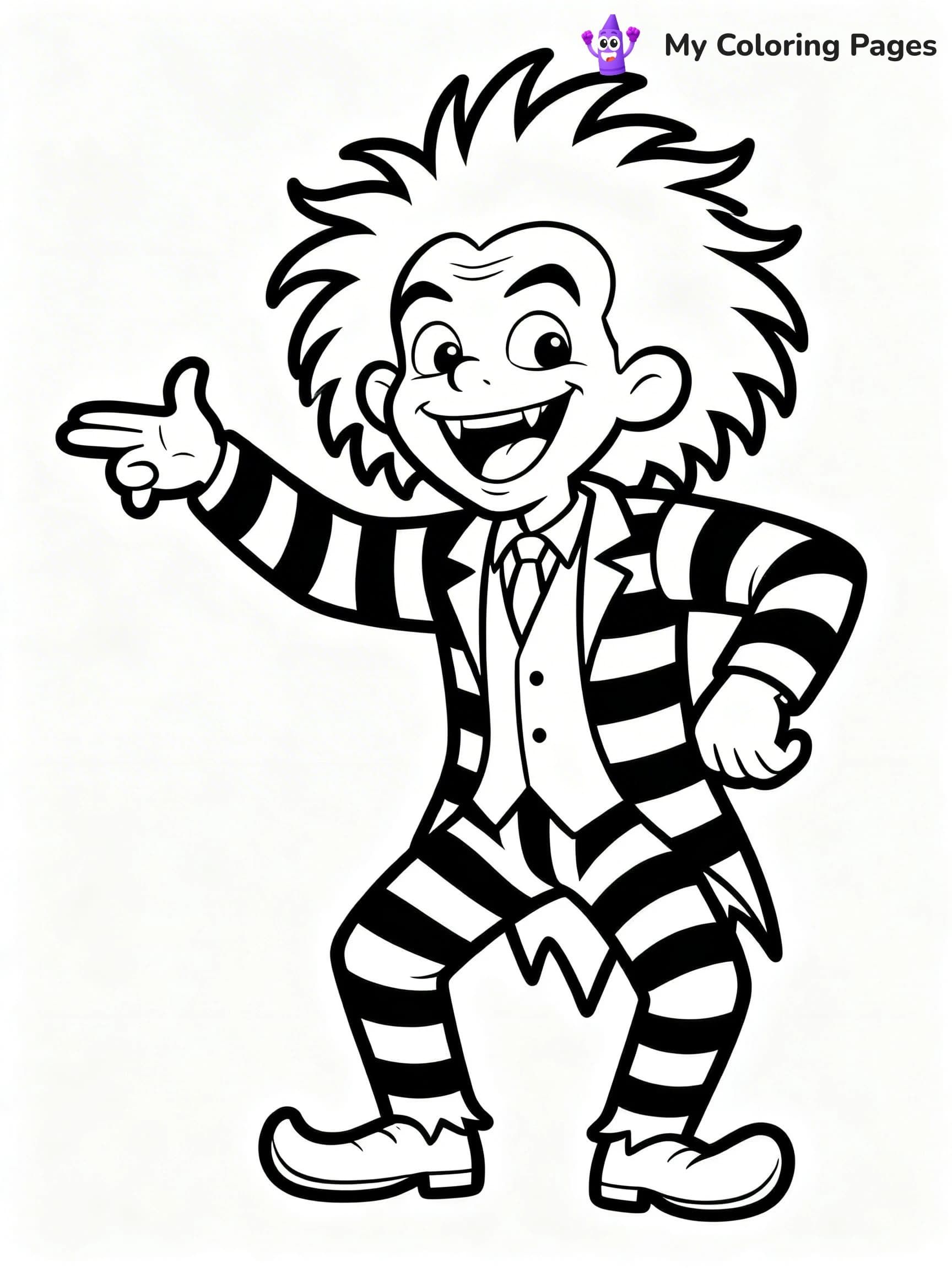 Beetlejuice Coloring Pages - 21