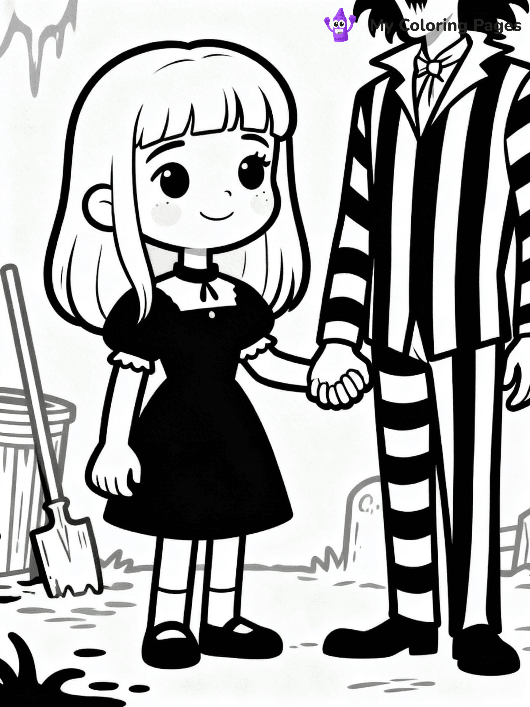 Beetlejuice Coloring Pages - 20