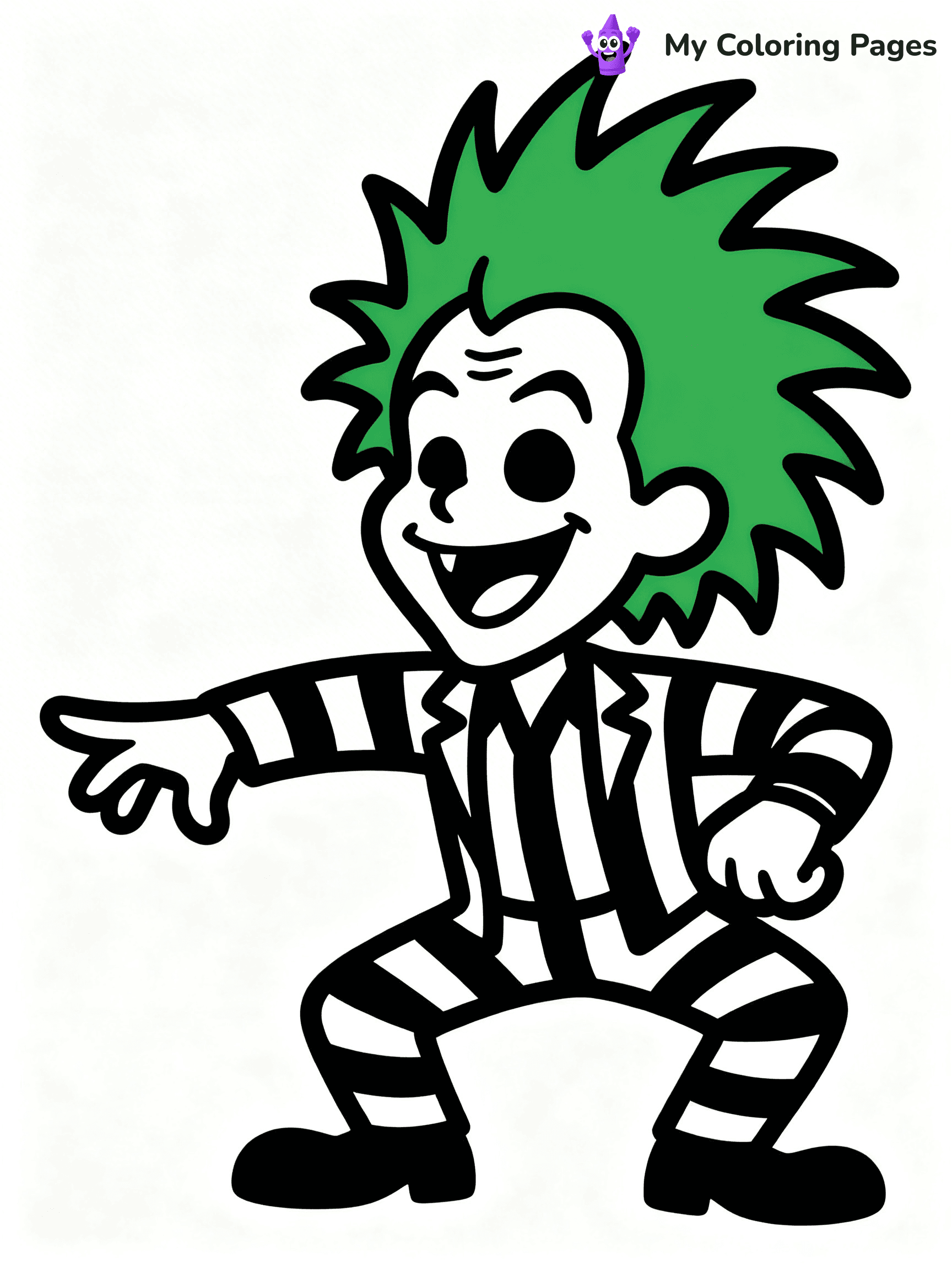 Beetlejuice Coloring Pages - 13
