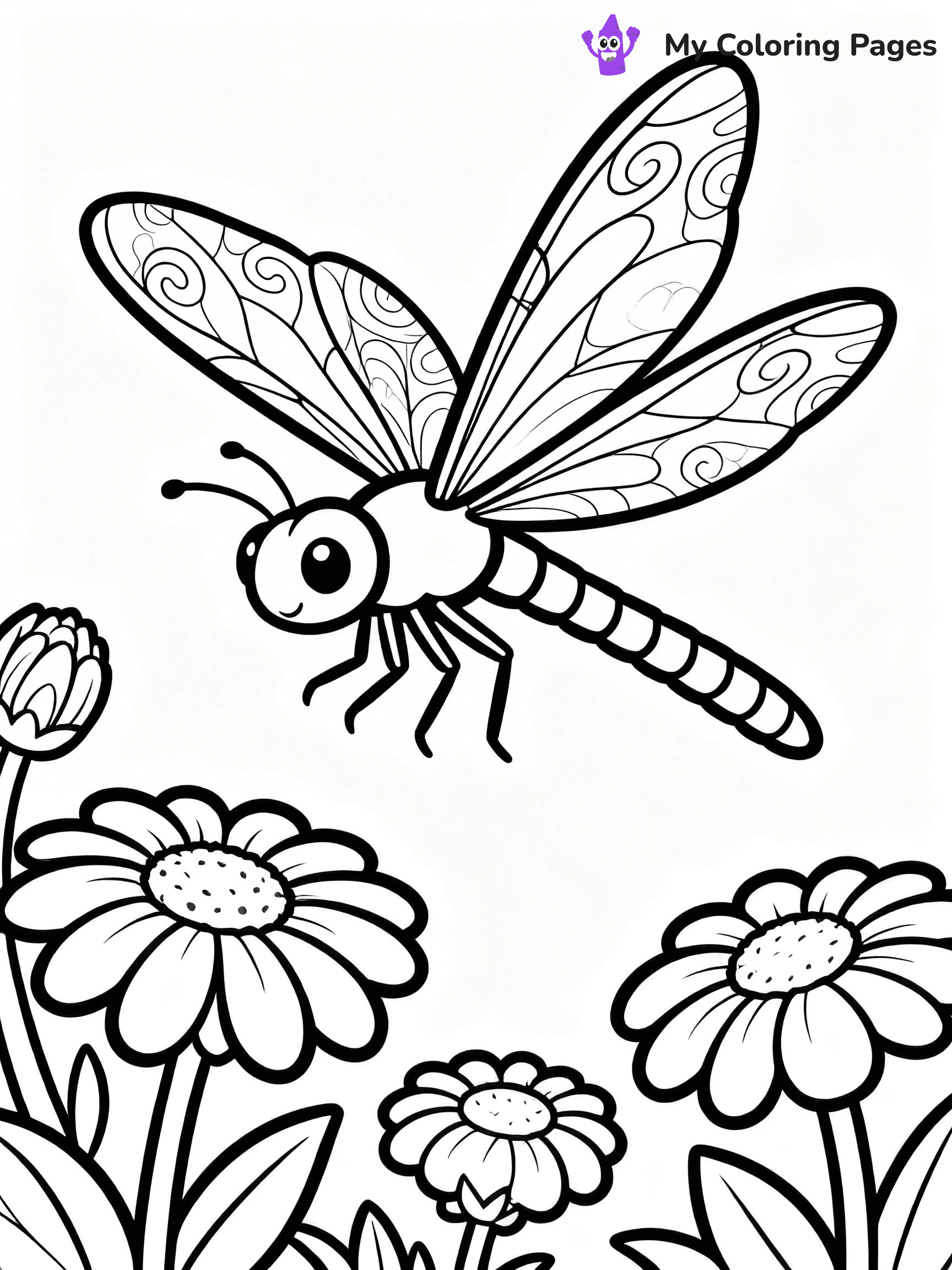 Bug Coloring Pages - 21