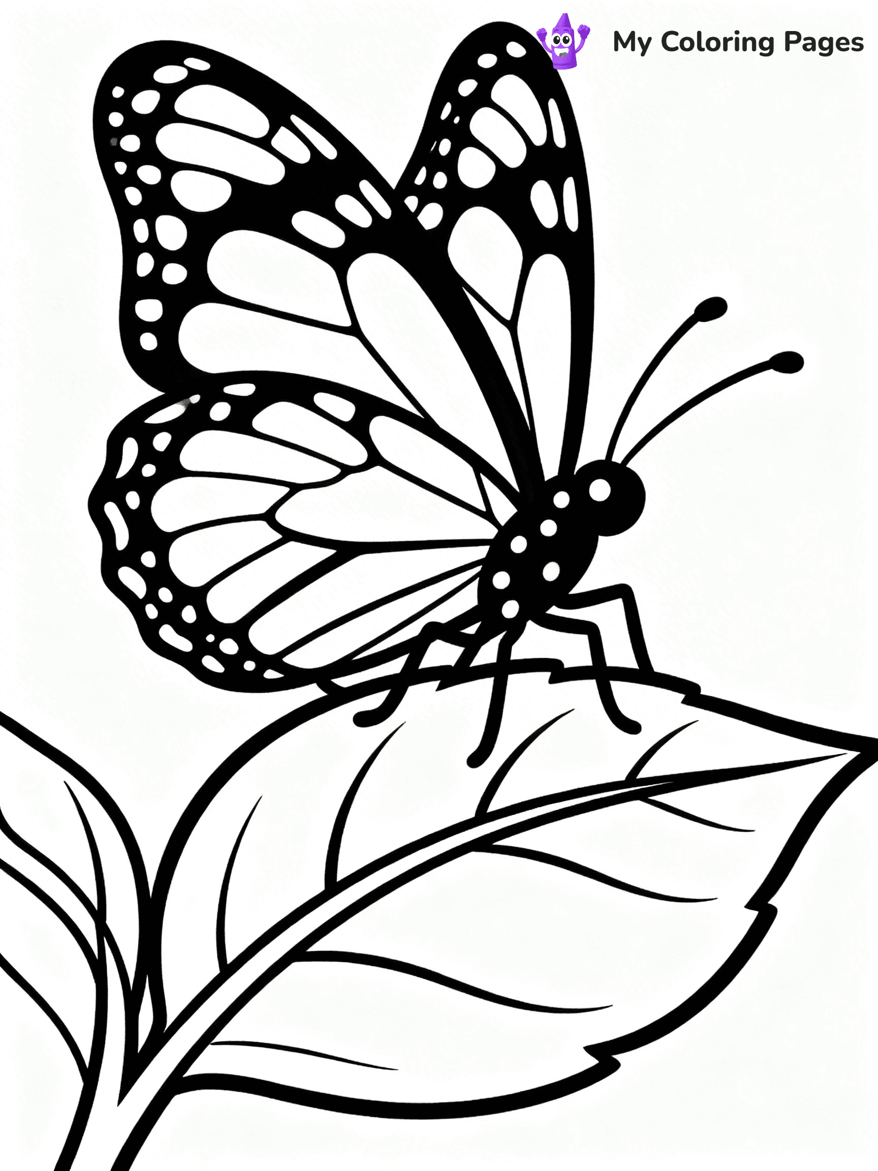 Bug Coloring Pages - 18