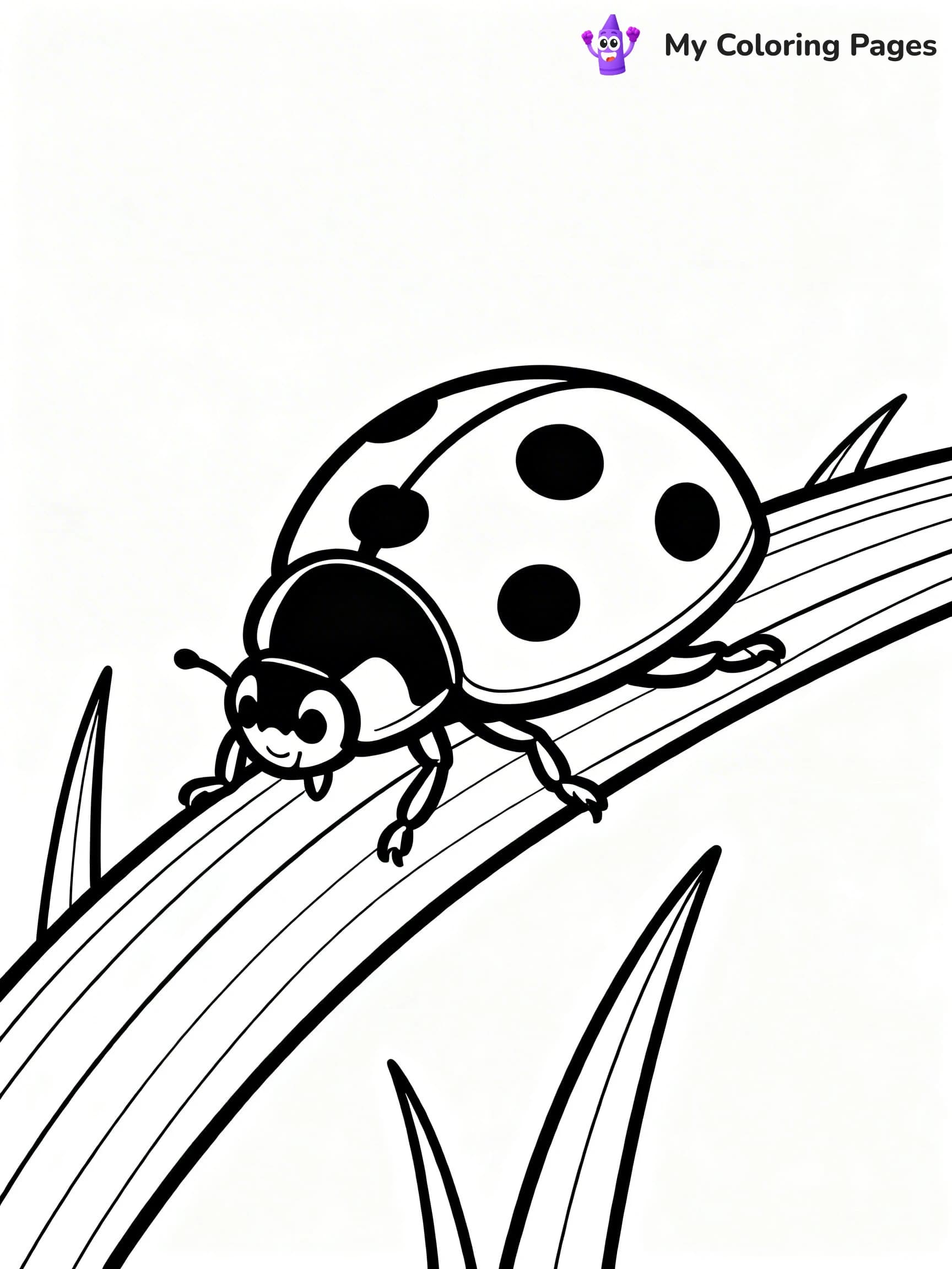 Bug Coloring Pages - 8