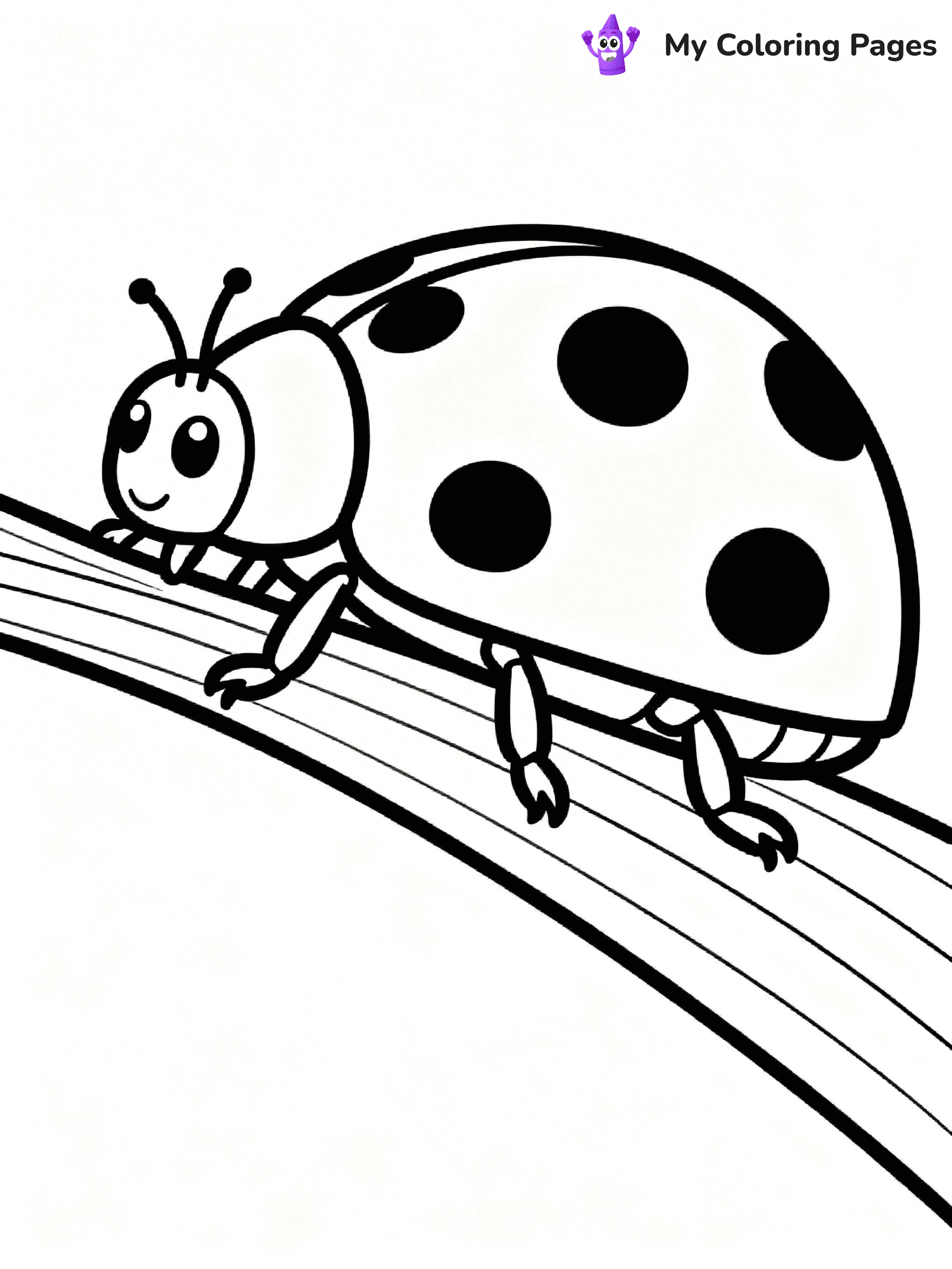 Bug Coloring Pages - 7