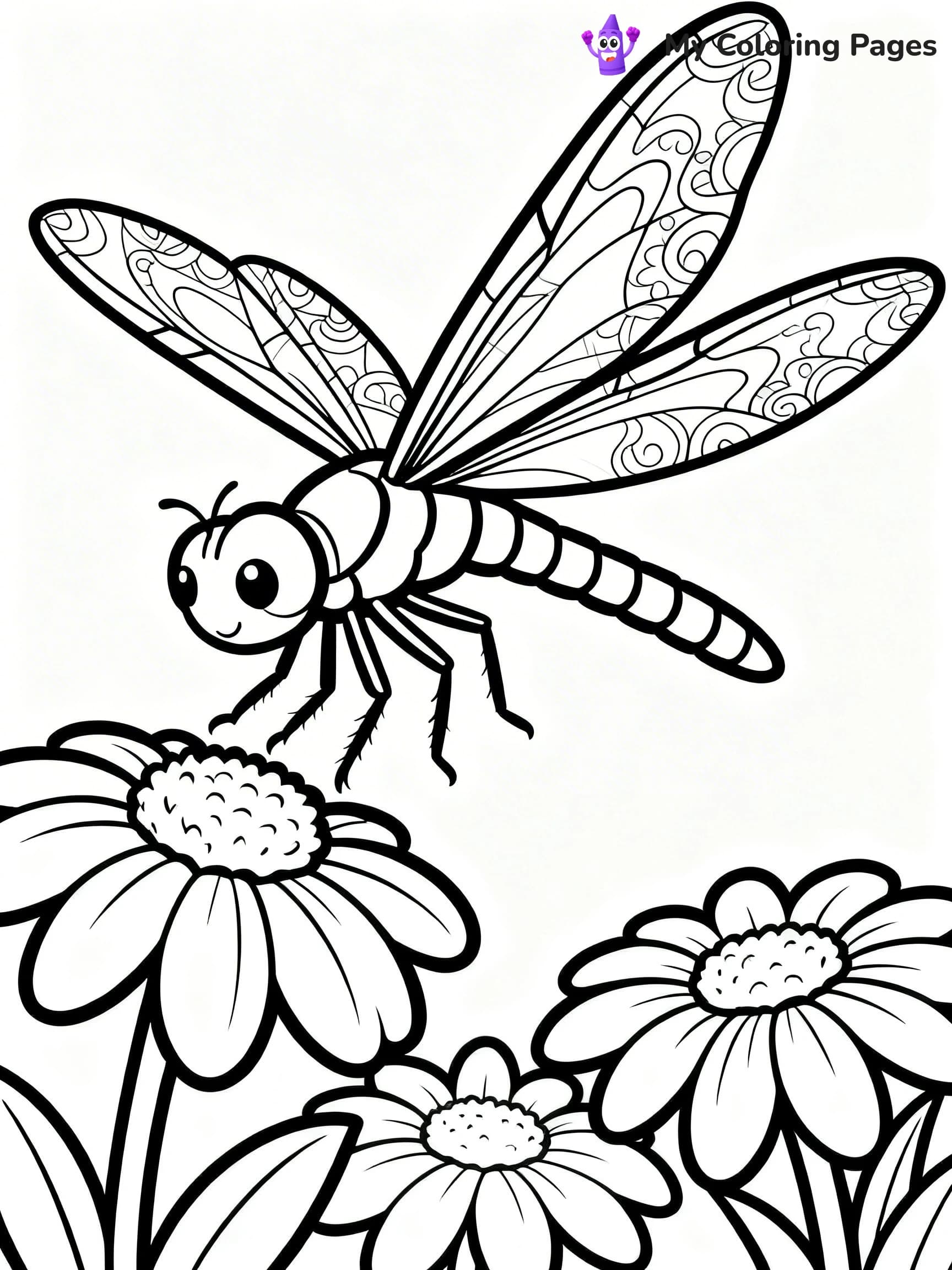 Bug Coloring Pages - 1