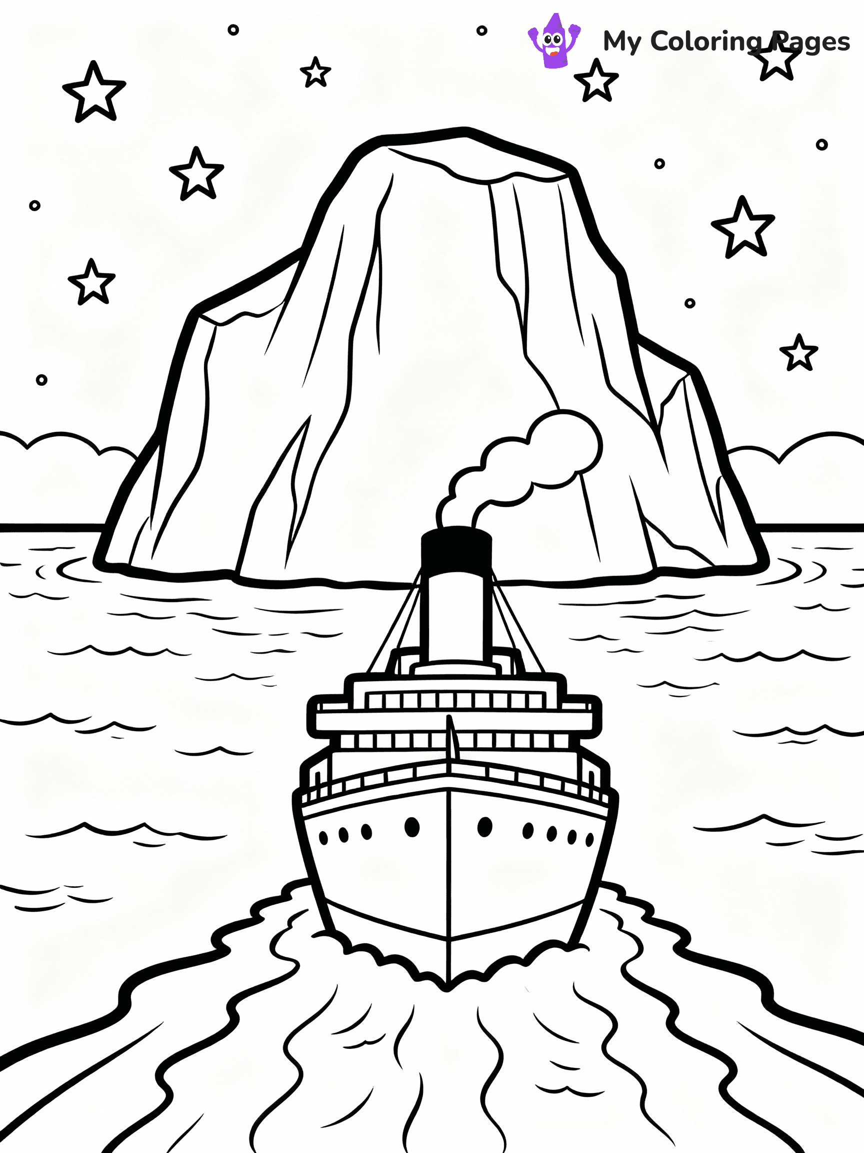 Titanic Coloring Pages - 23