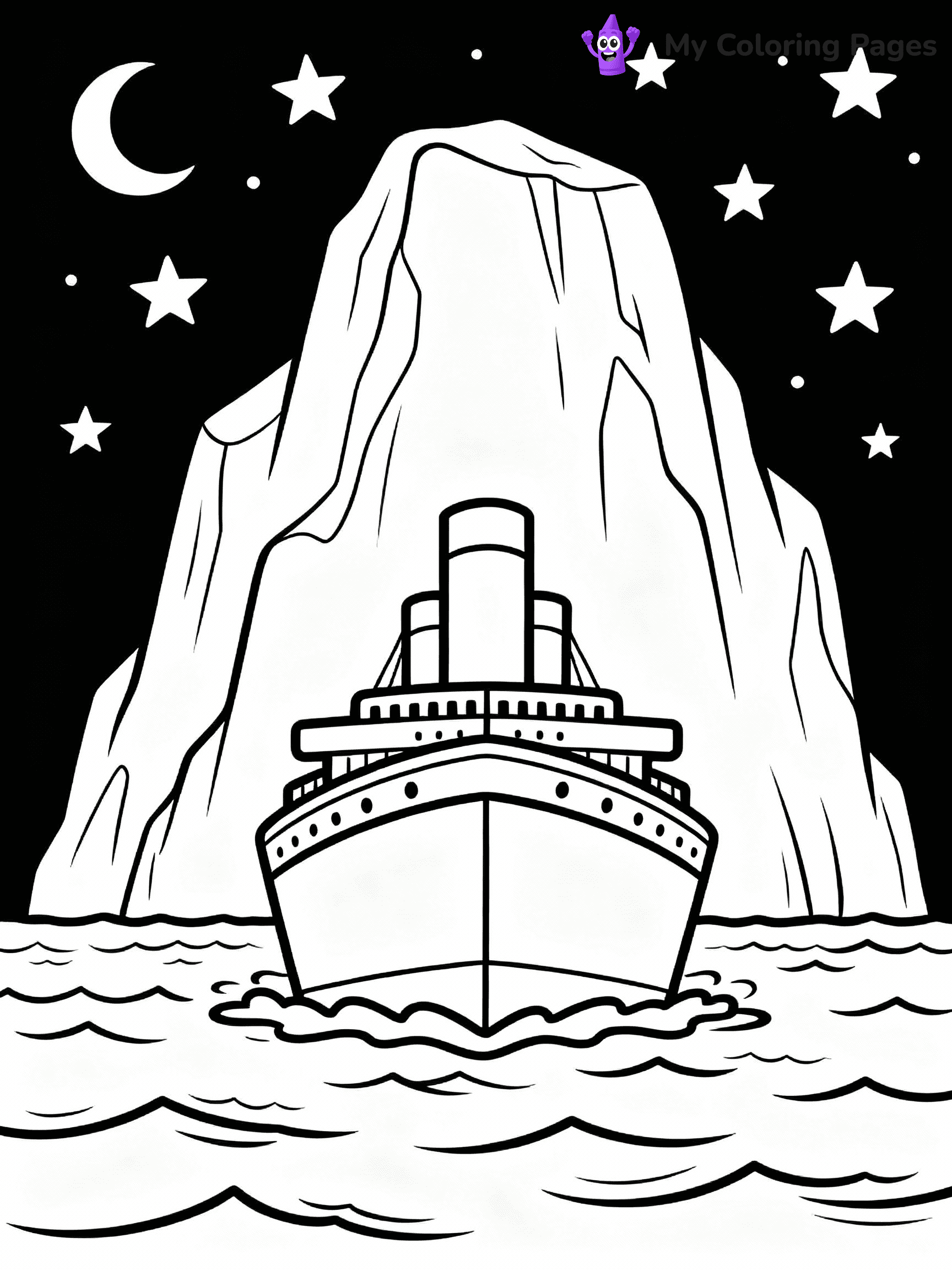 Titanic Coloring Pages - 22