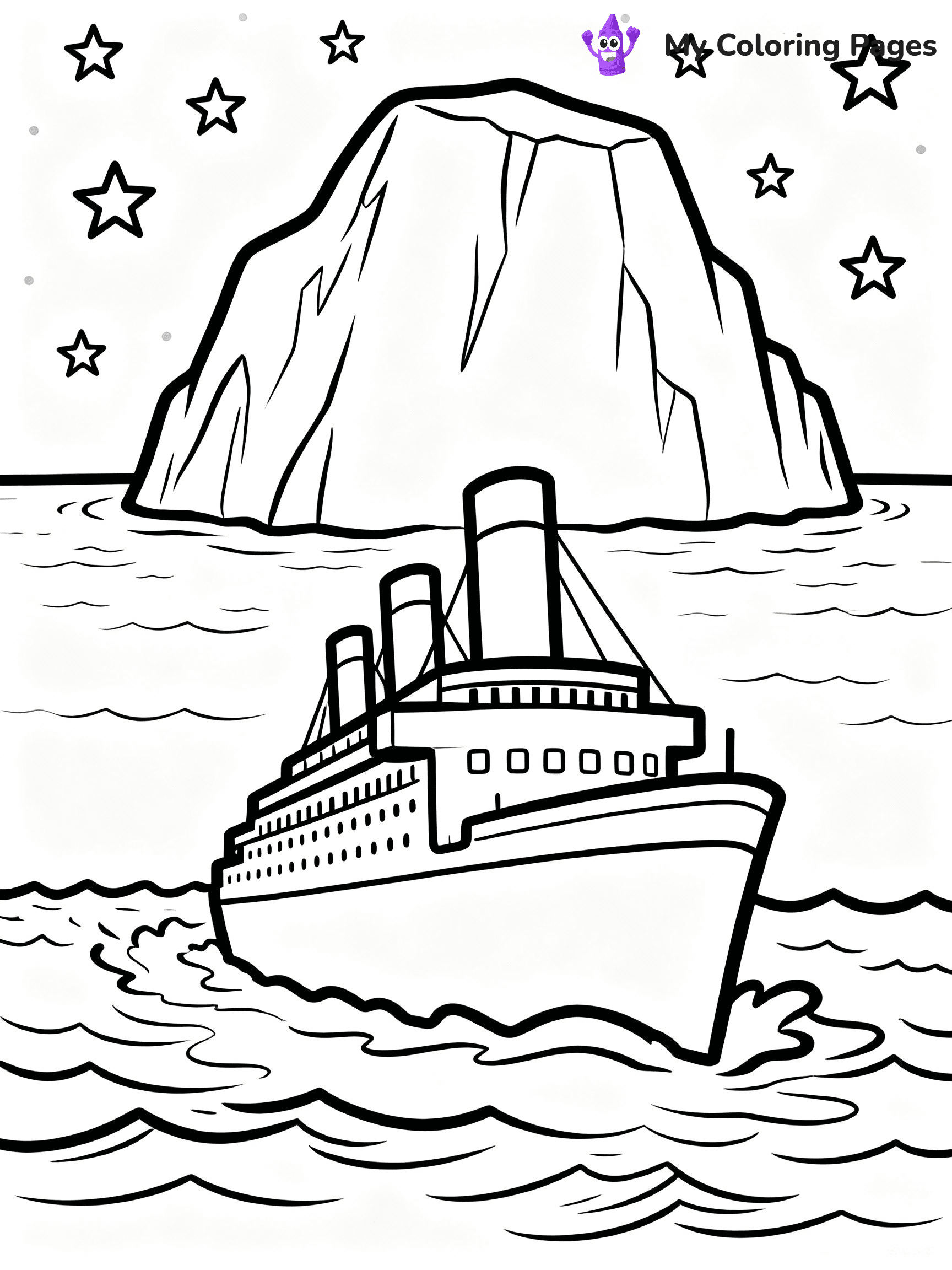 Titanic Coloring Pages - 21