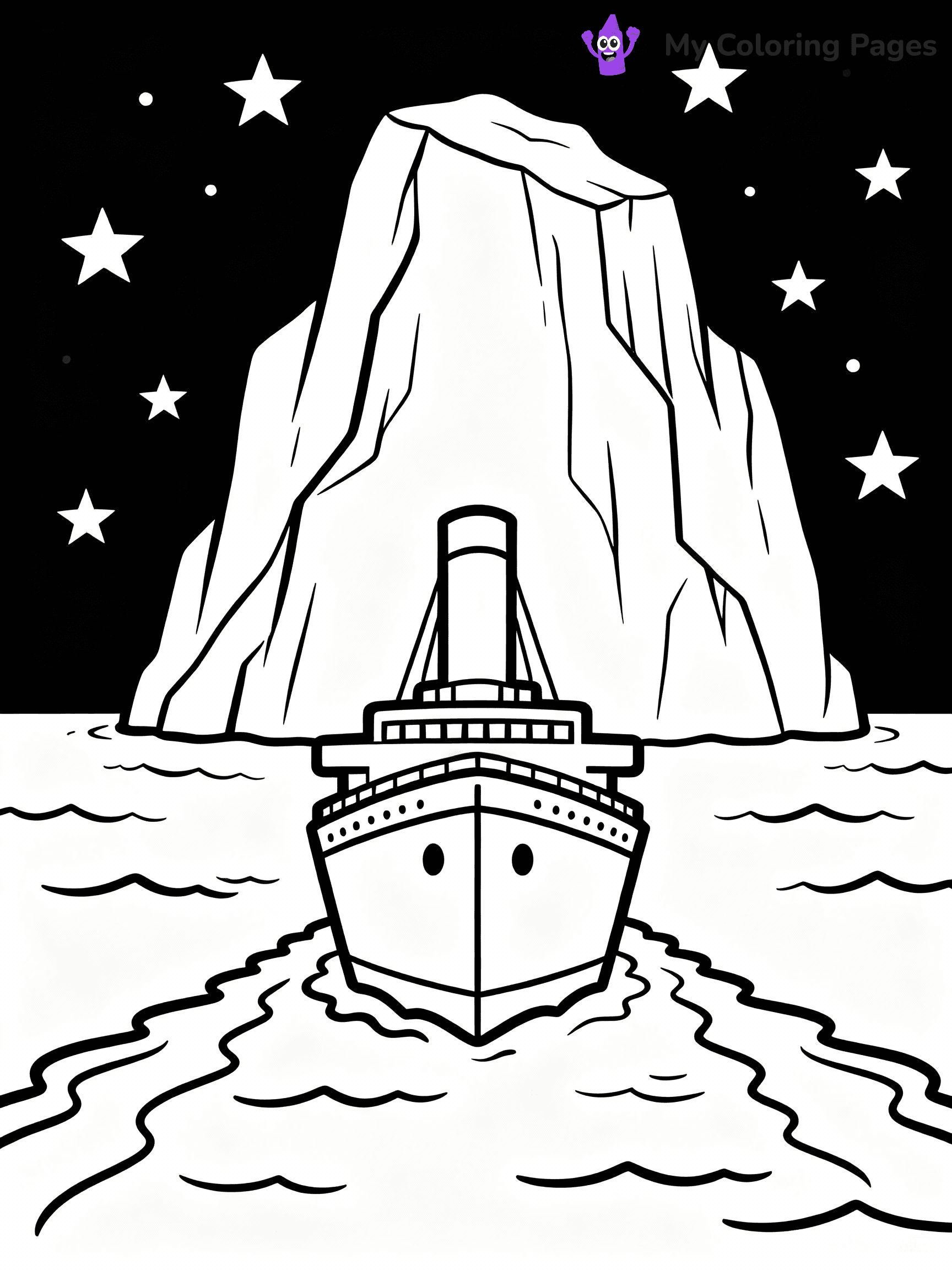 Titanic Coloring Pages - 19