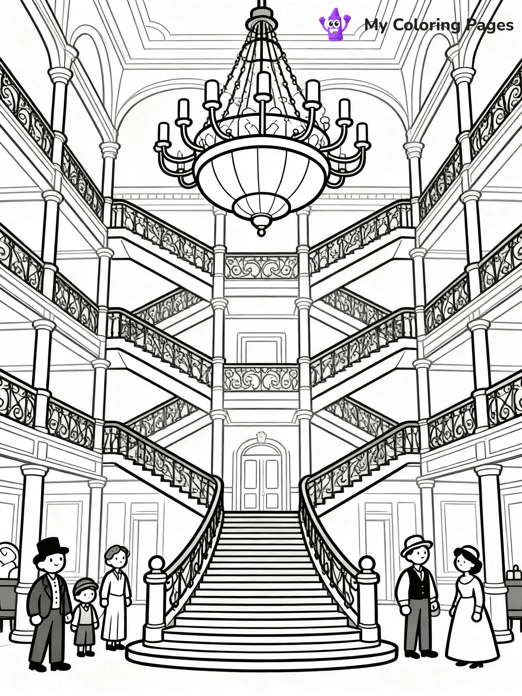 Titanic Coloring Pages - 12