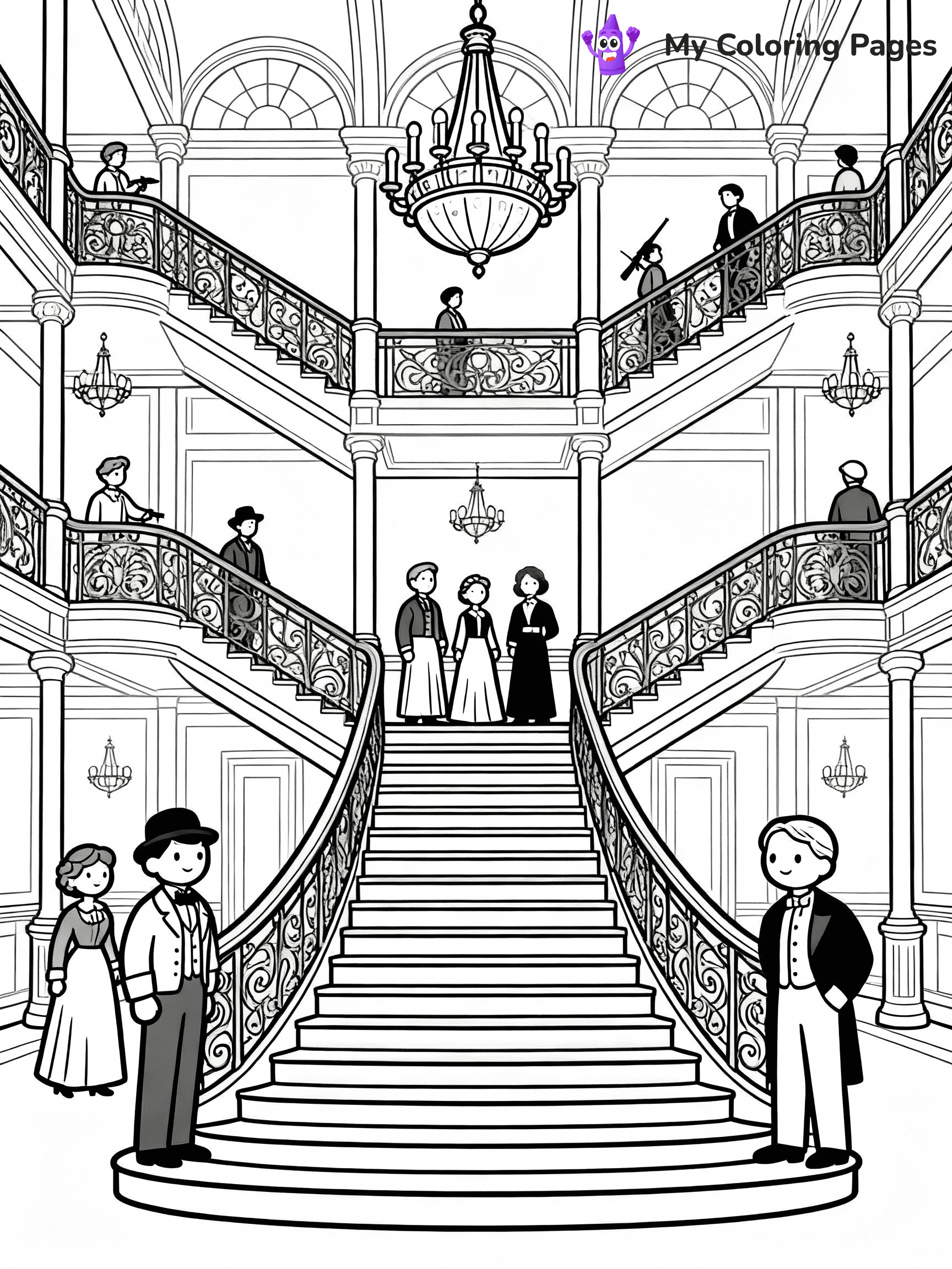 Titanic Coloring Pages - 10