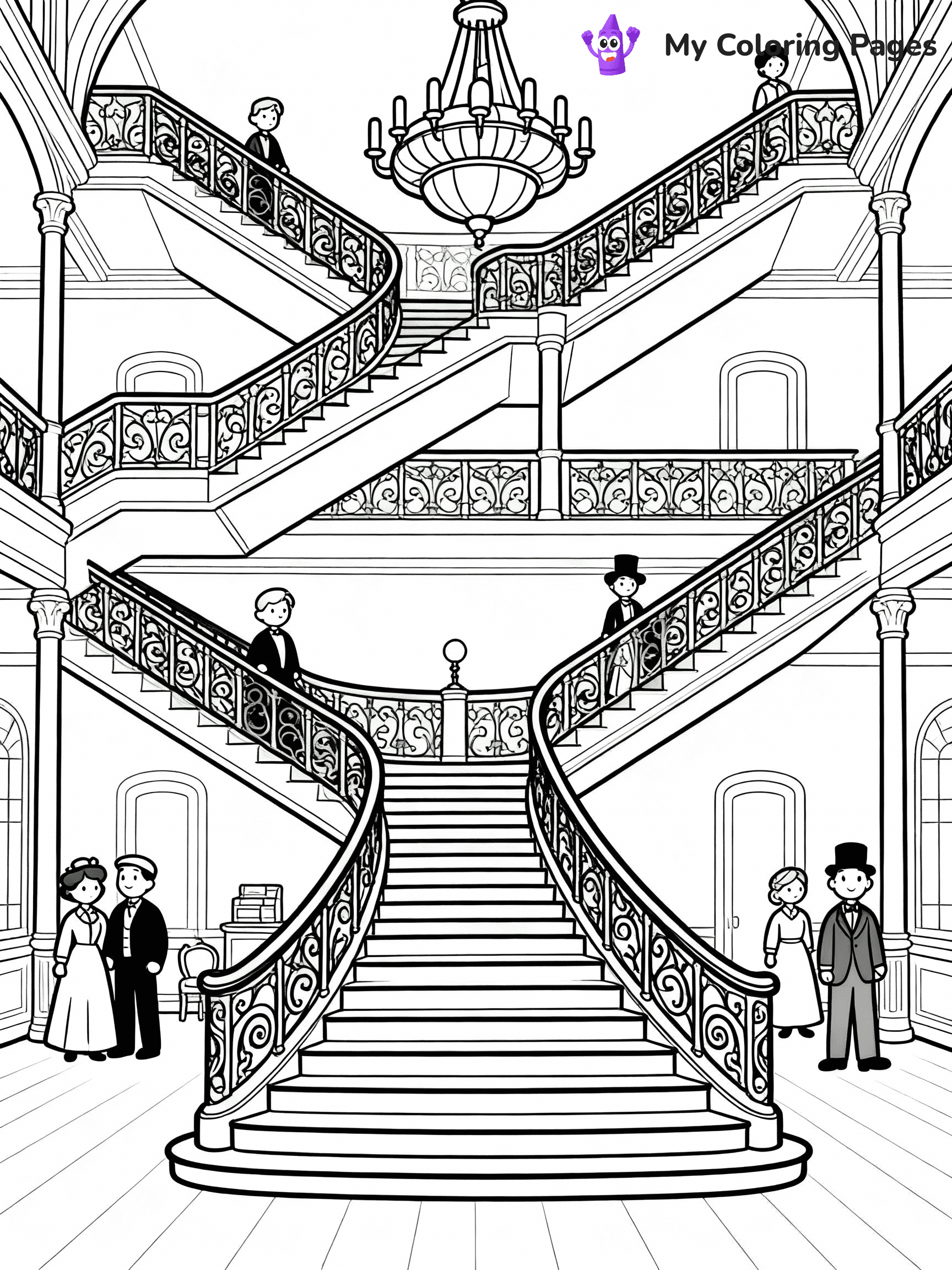Titanic Coloring Pages - 9