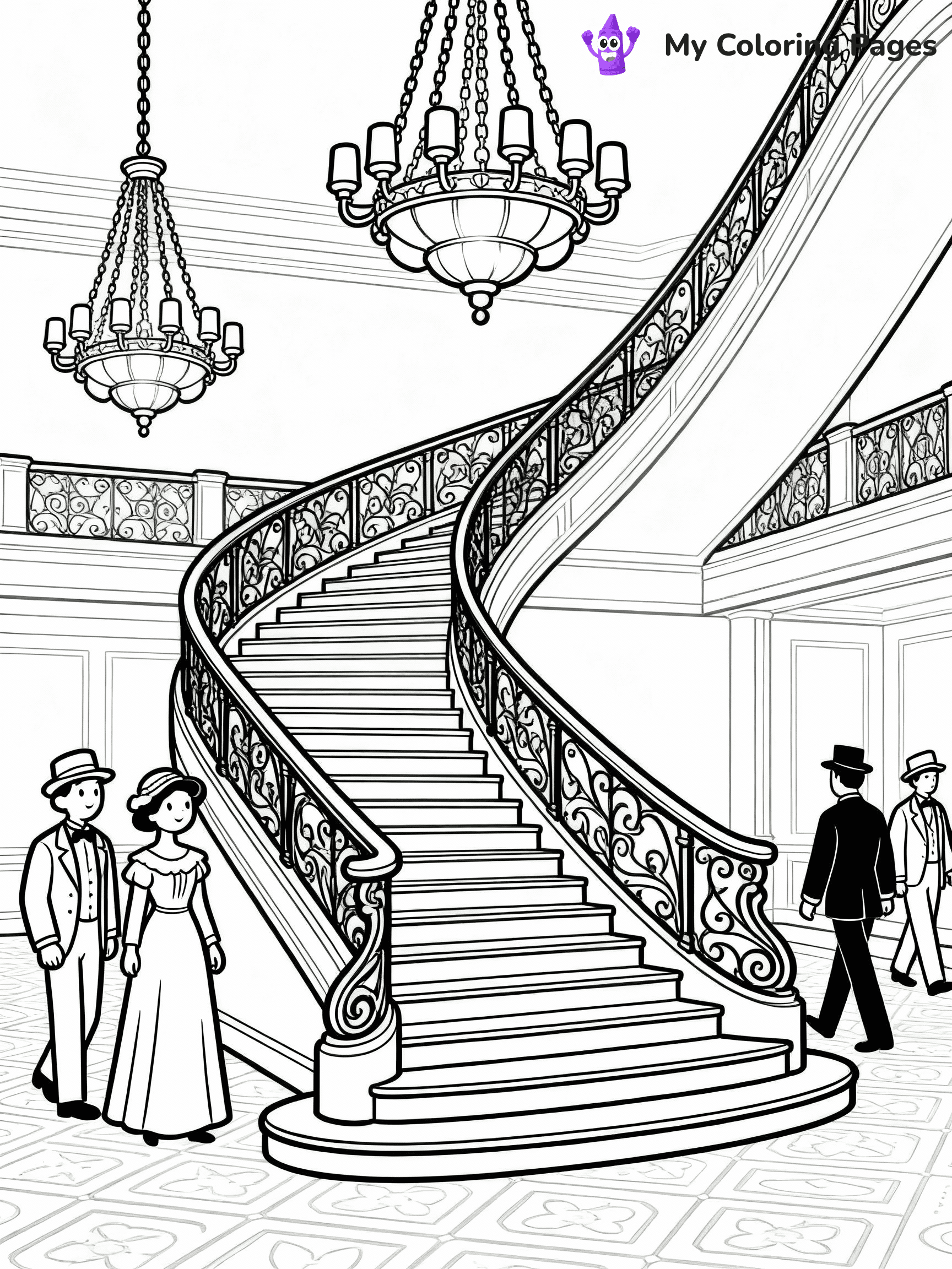 Titanic Coloring Pages - 8