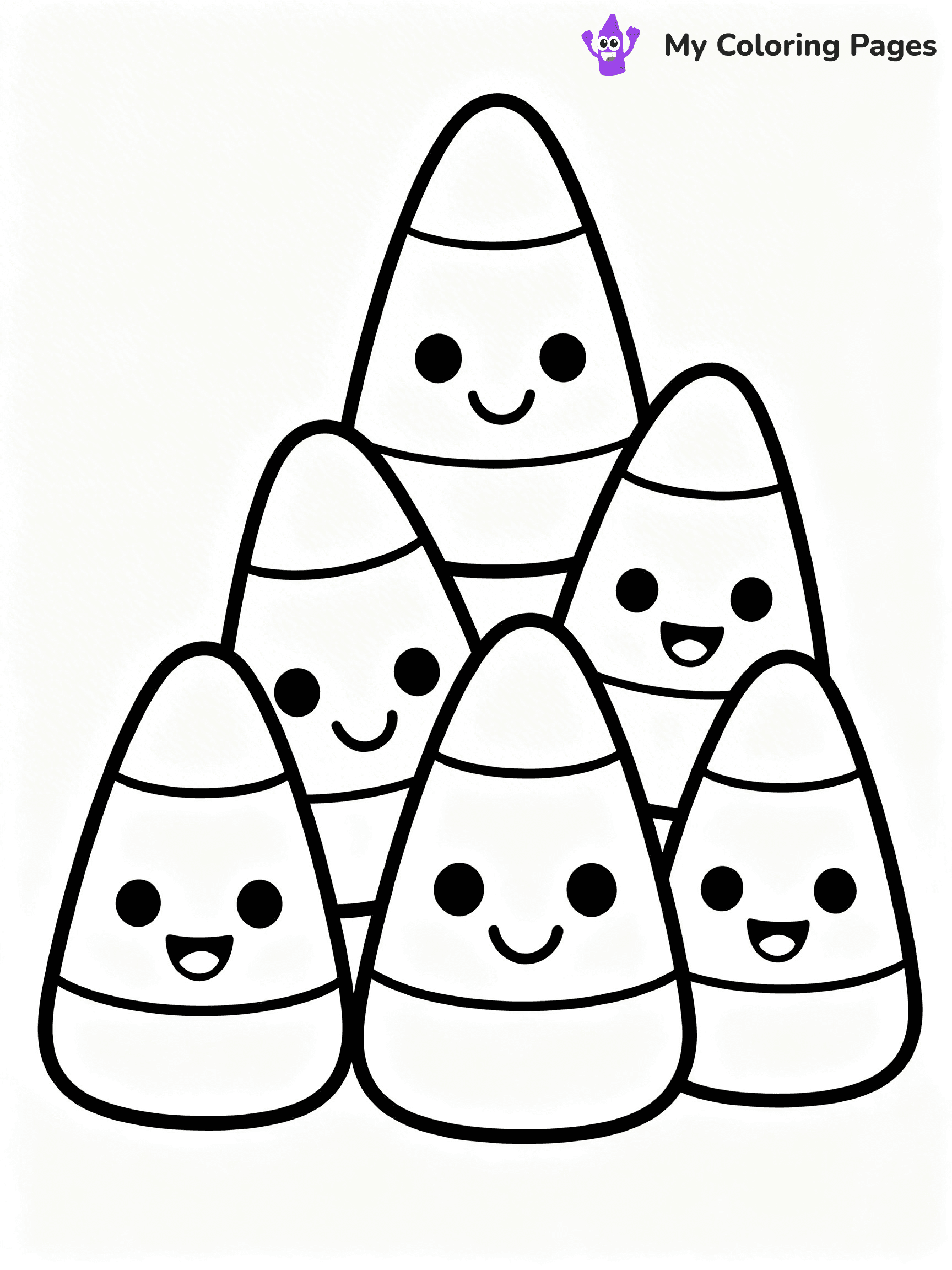 Halloween Candy Coloring Pages - 31