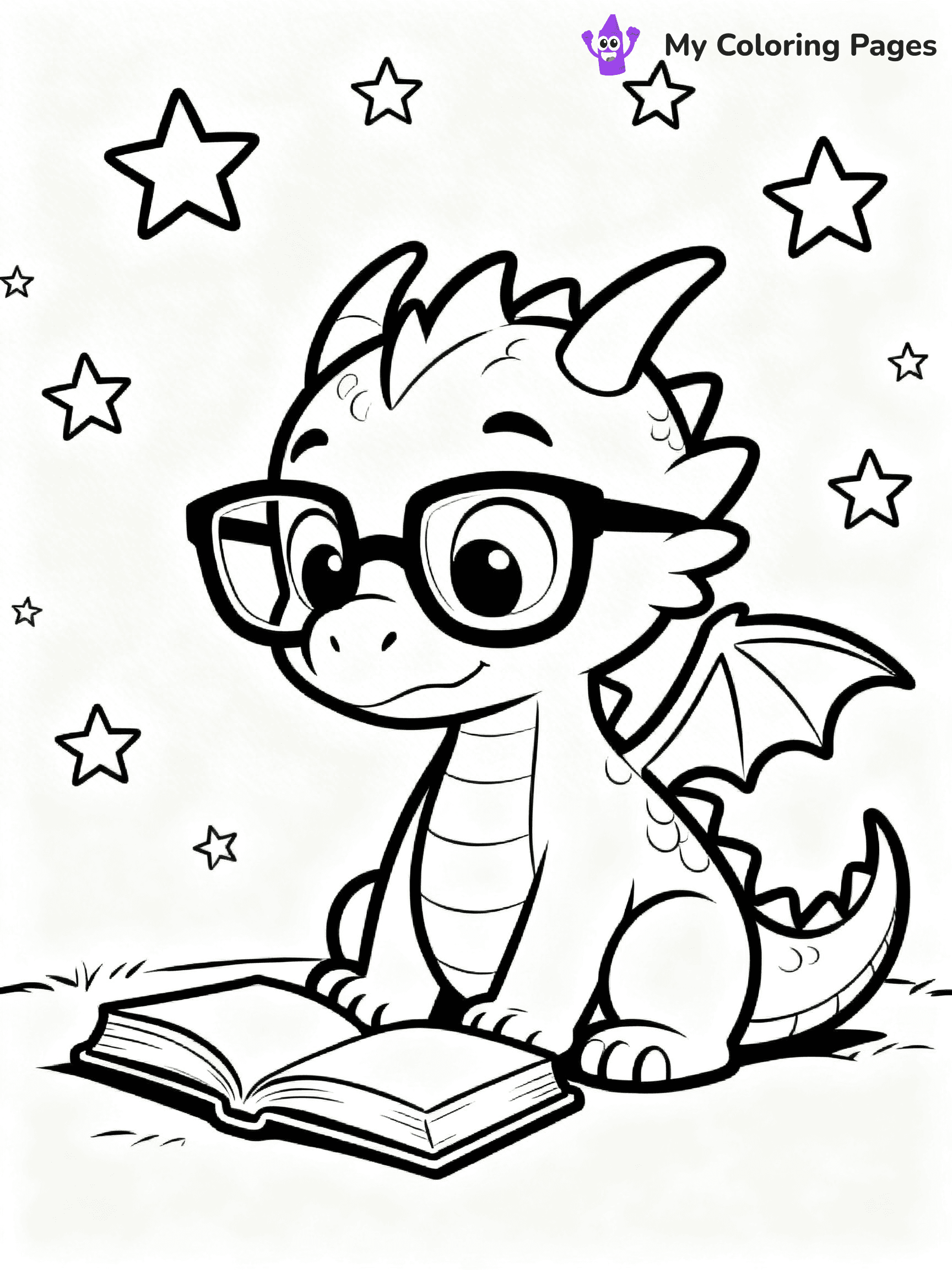 Baby Dragon Coloring Pages - 56
