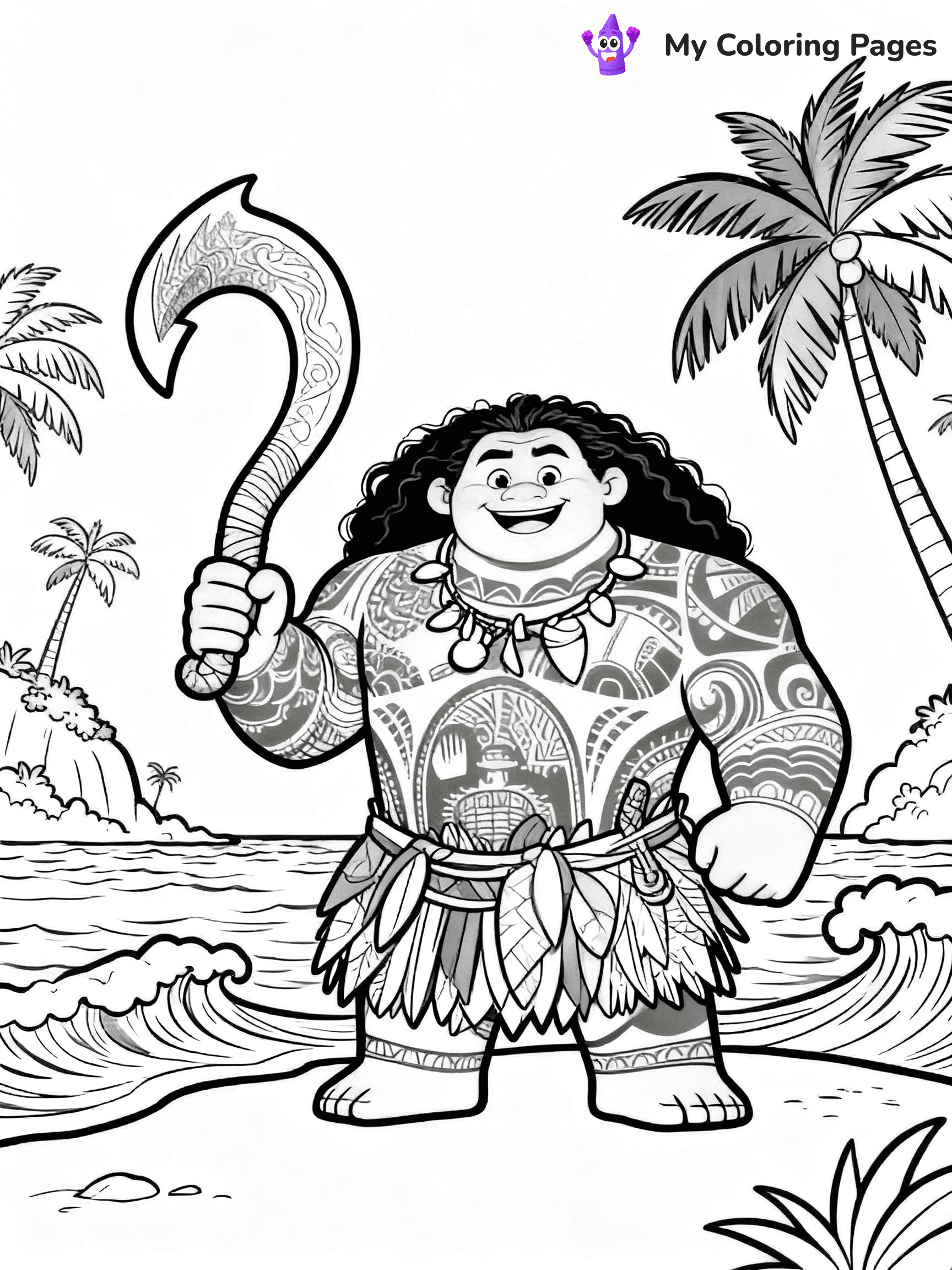 Maui Coloring Pages - 31