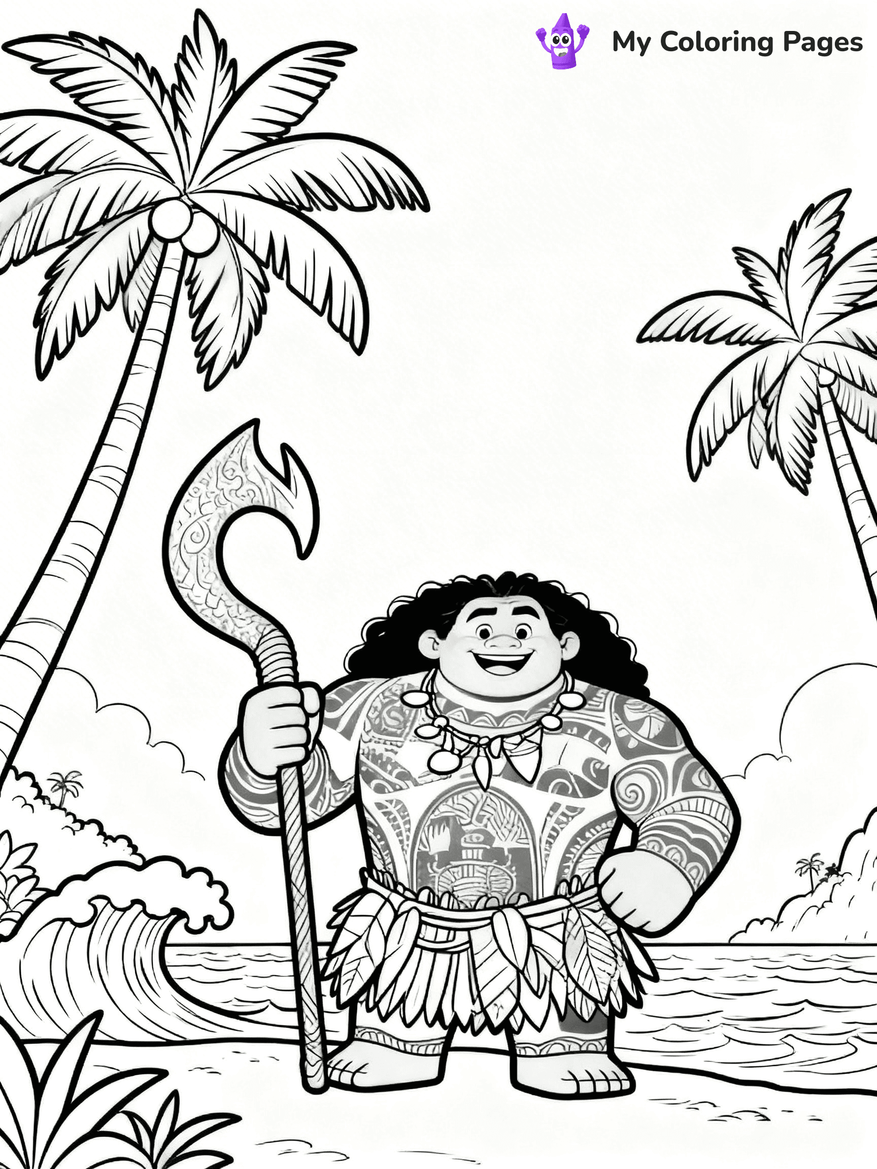 Maui Coloring Pages - 29