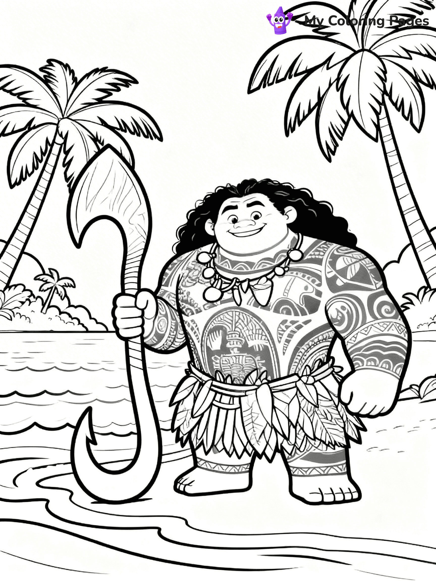 Maui Coloring Pages - 27