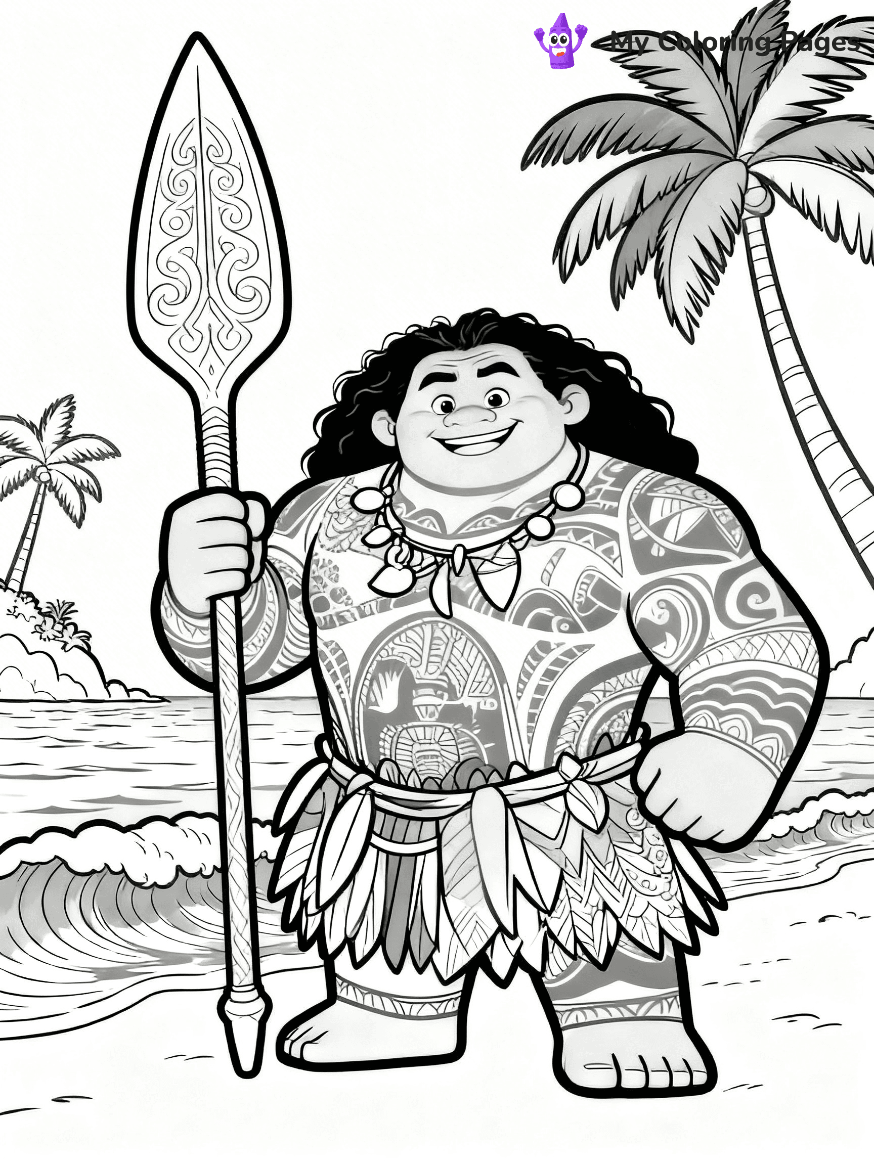 Maui Coloring Pages - 26