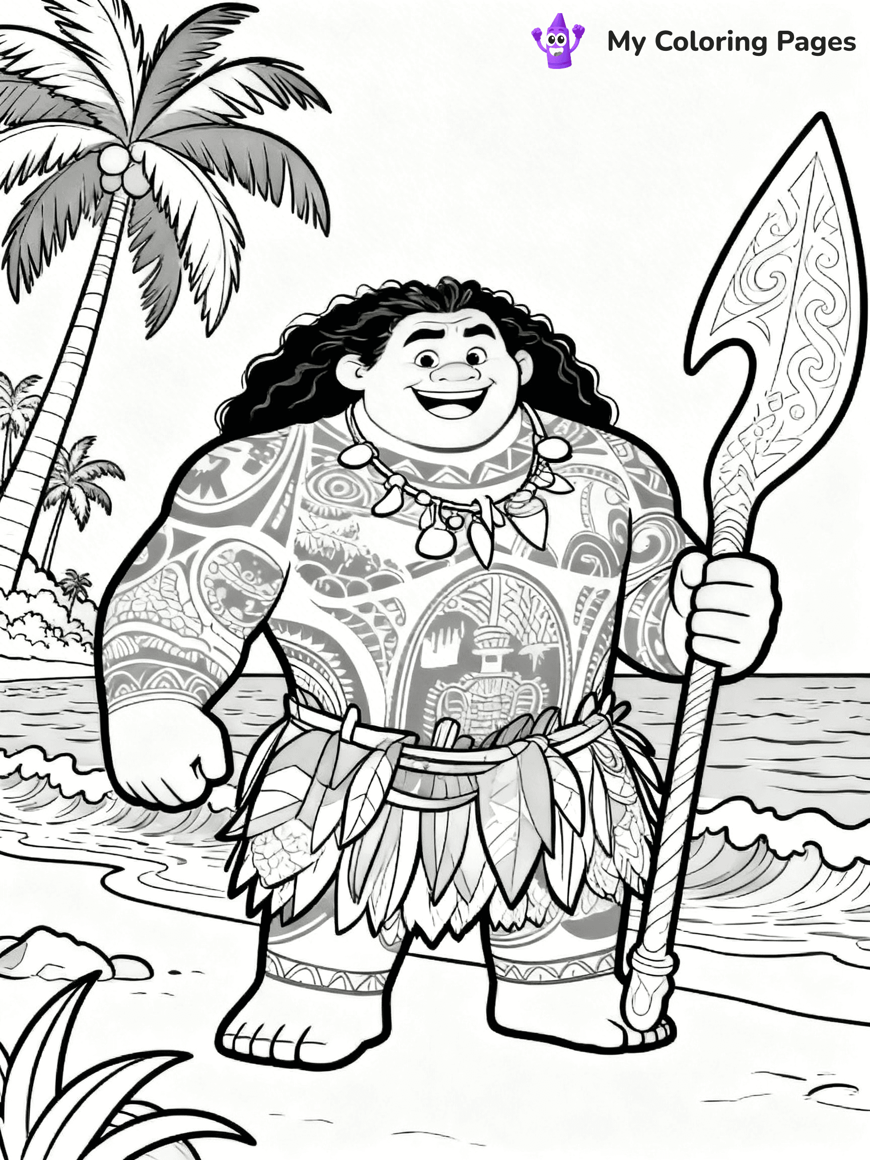 Maui Coloring Pages - 25