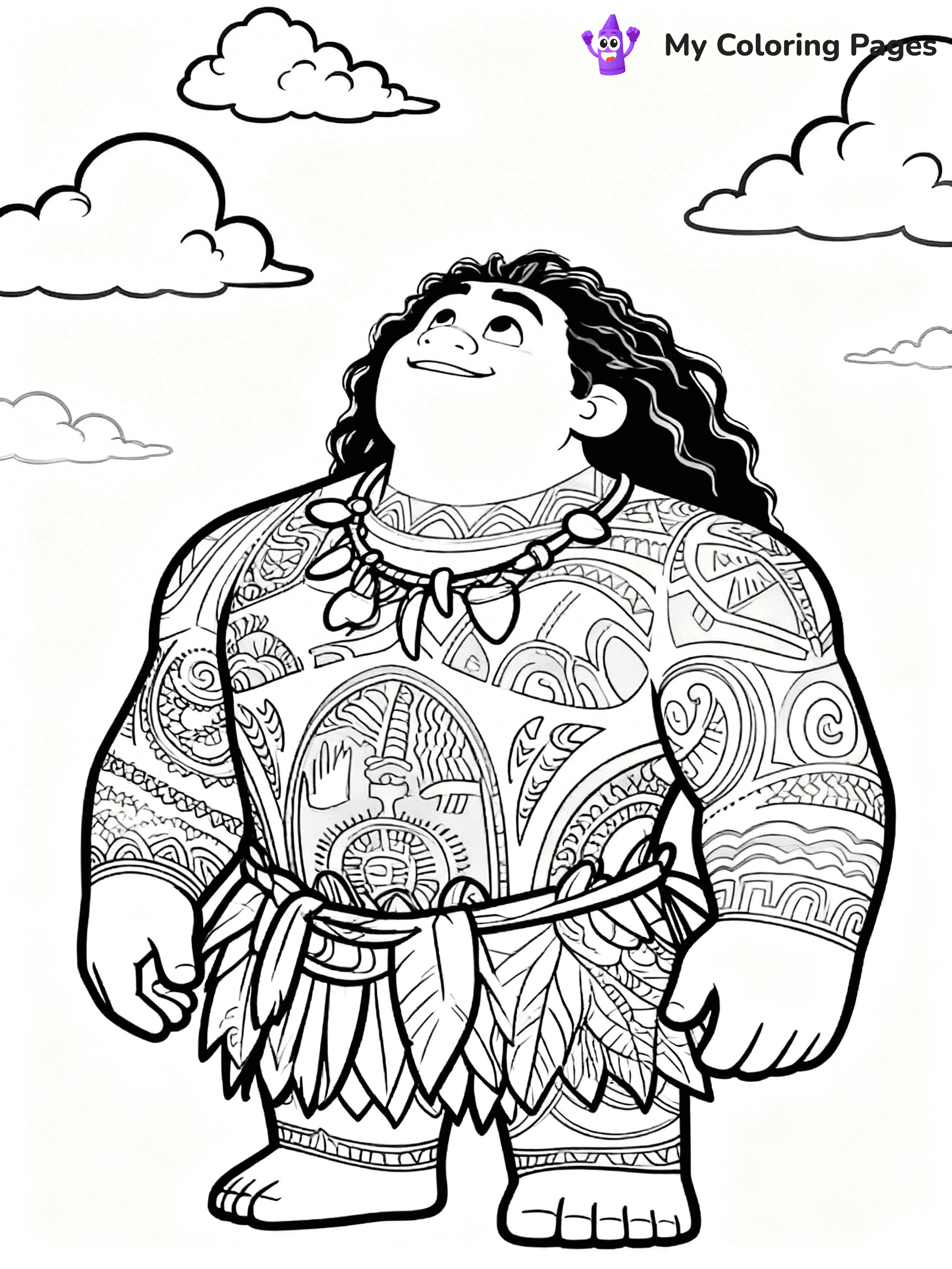 Maui Coloring Pages - 1