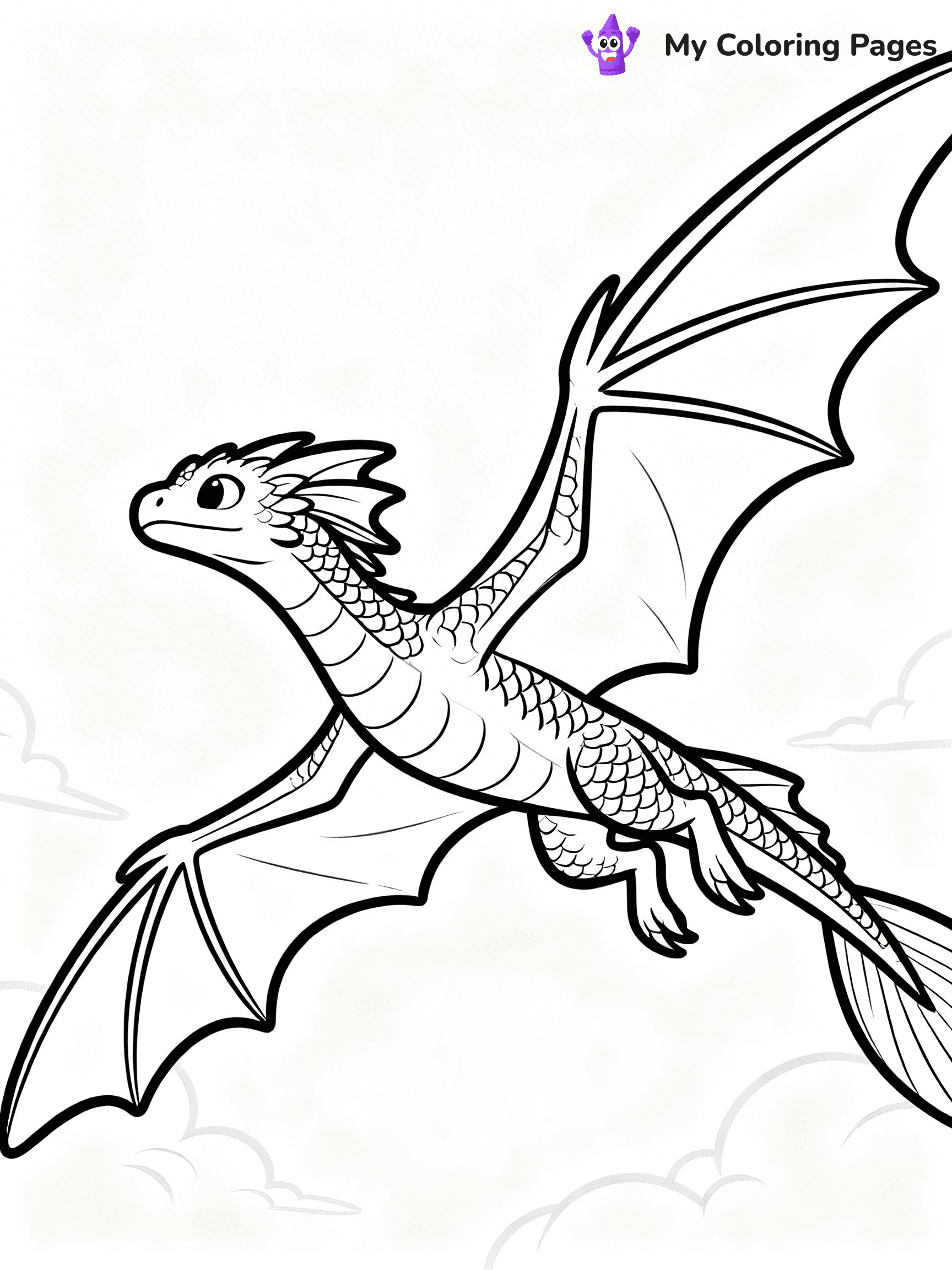 Wings Of Fire Coloring Pages Rainwing - 9