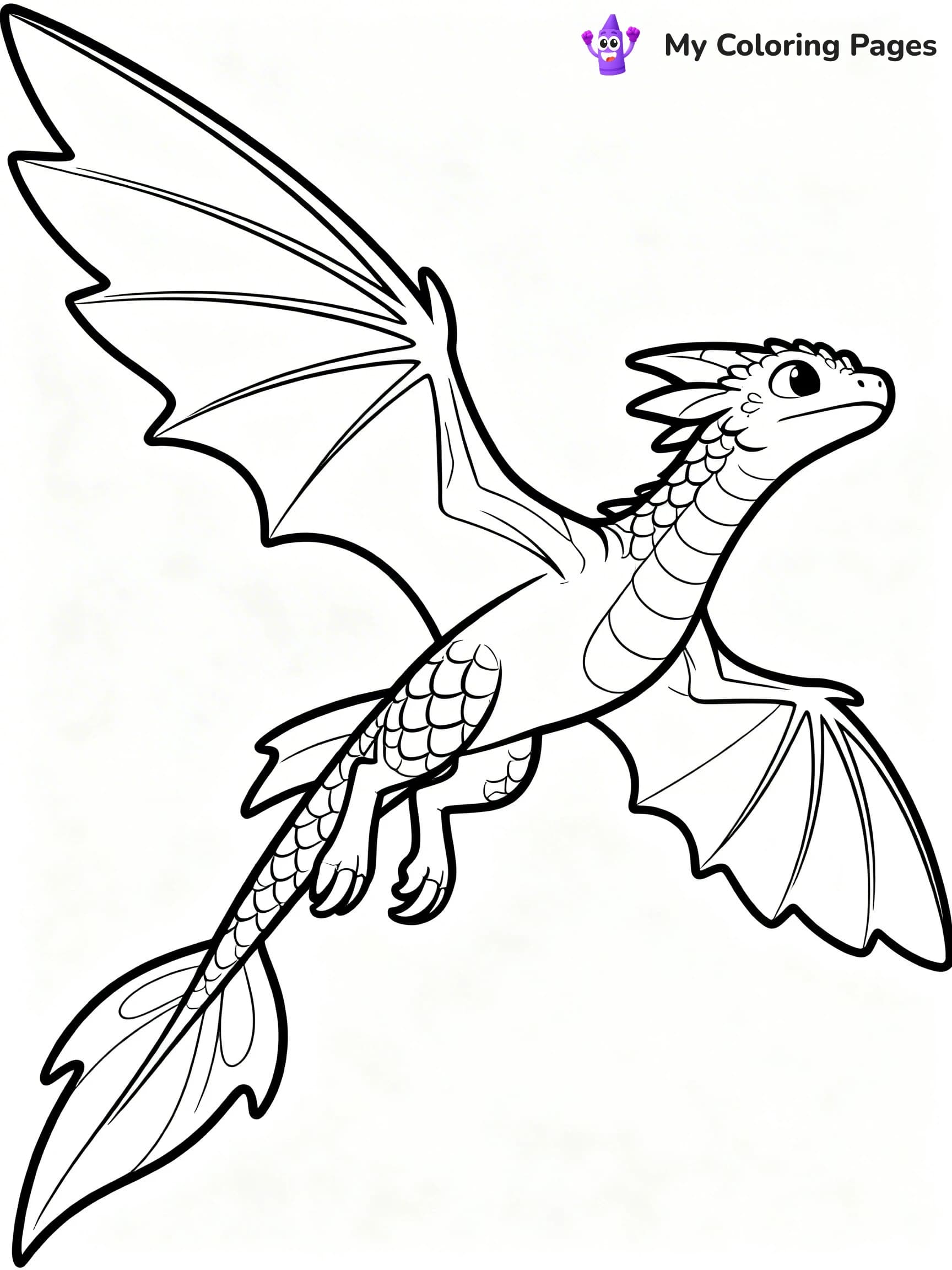 Wings Of Fire Coloring Pages Rainwing - 8