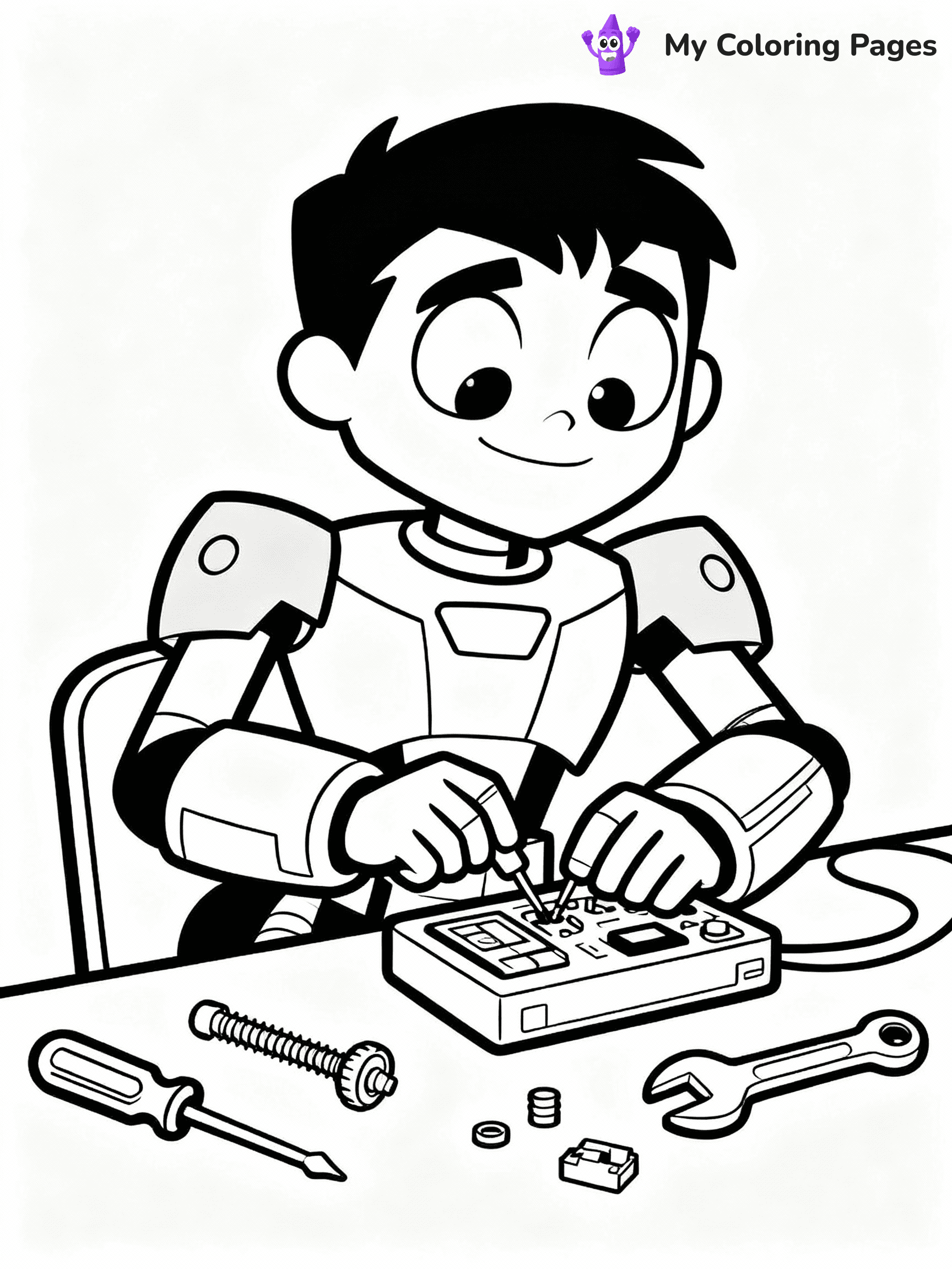 Teen Titans Coloring Pages - 31
