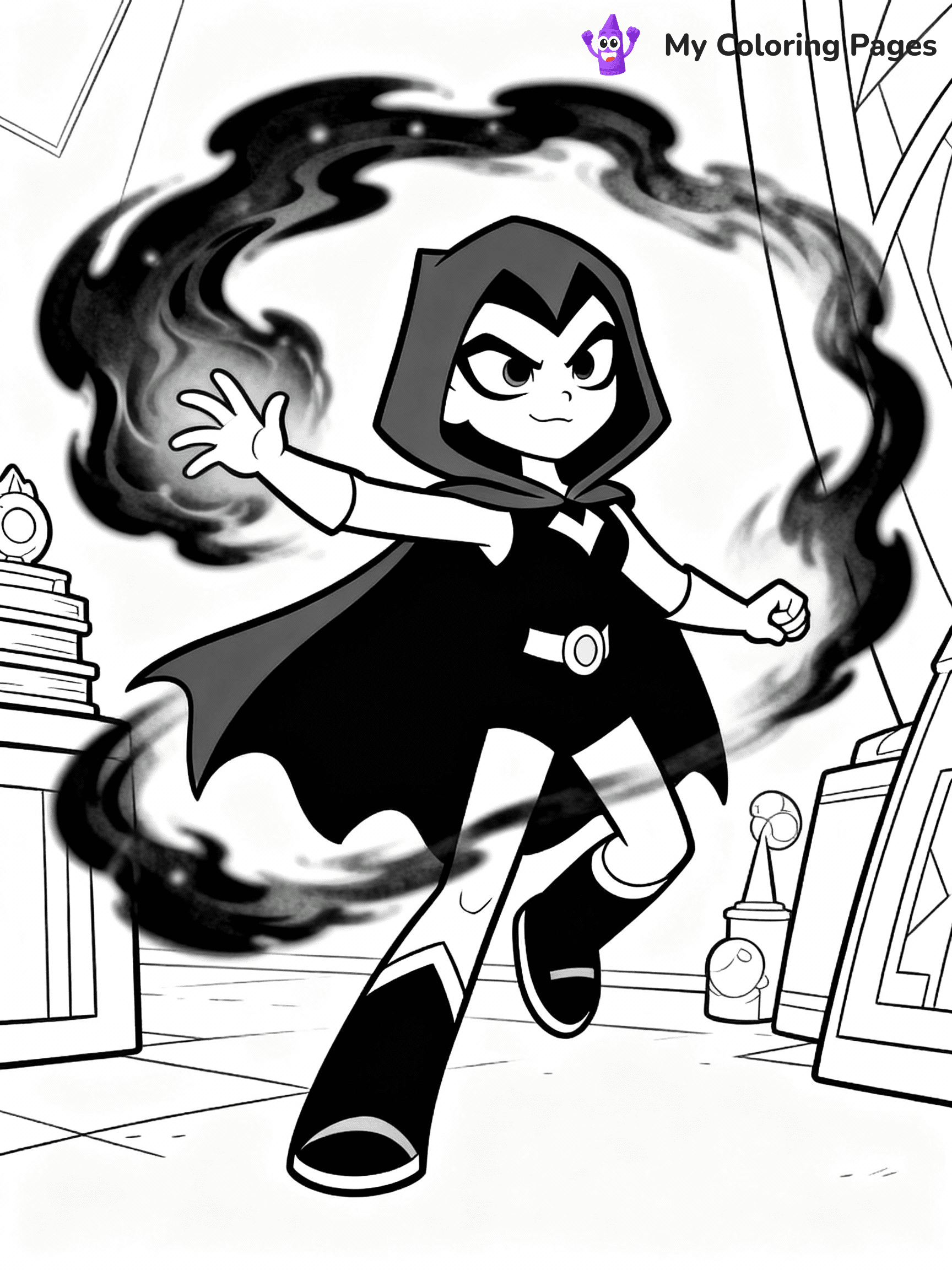 Teen Titans Coloring Pages - 29