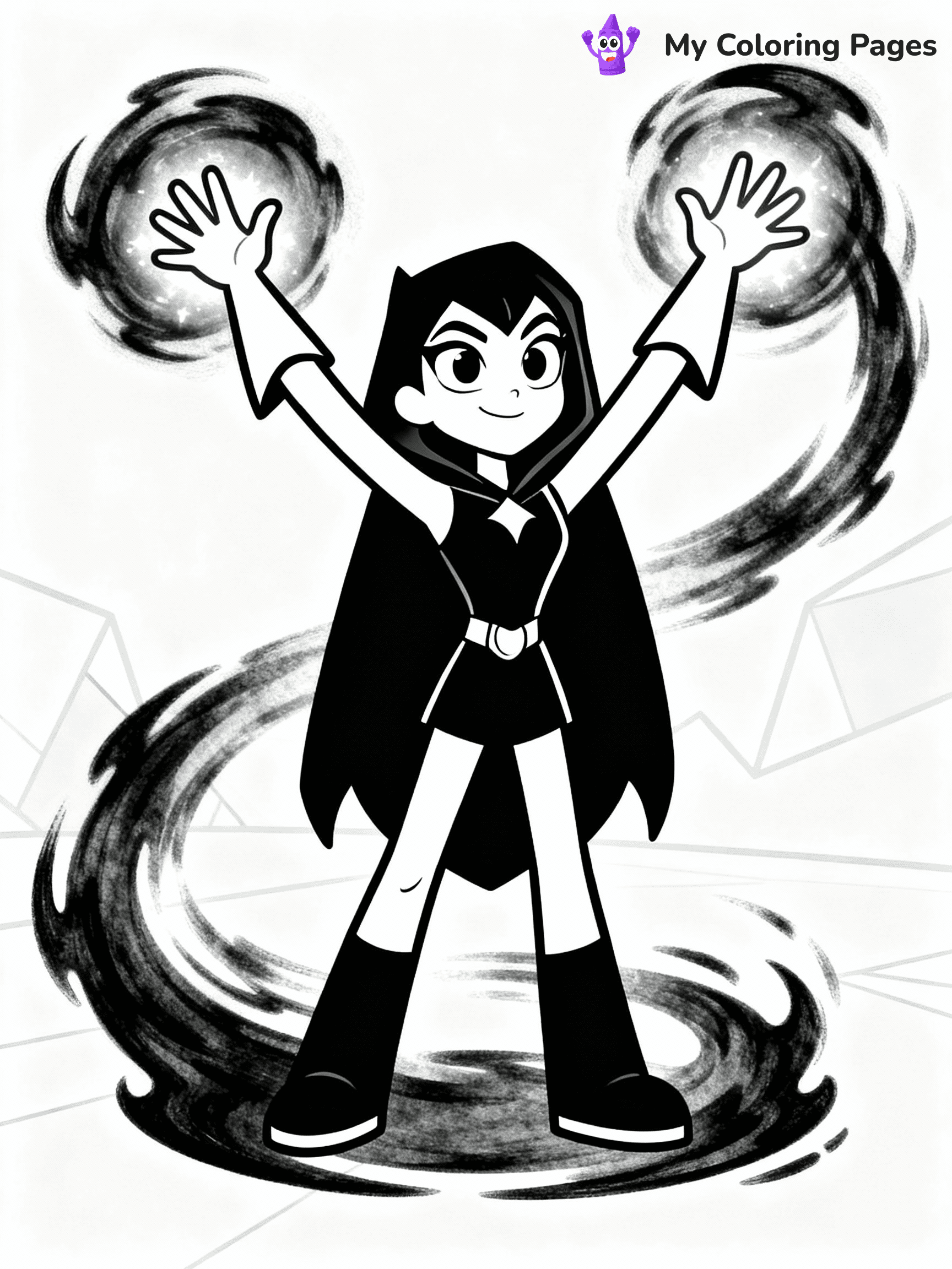 Teen Titans Coloring Pages - 27