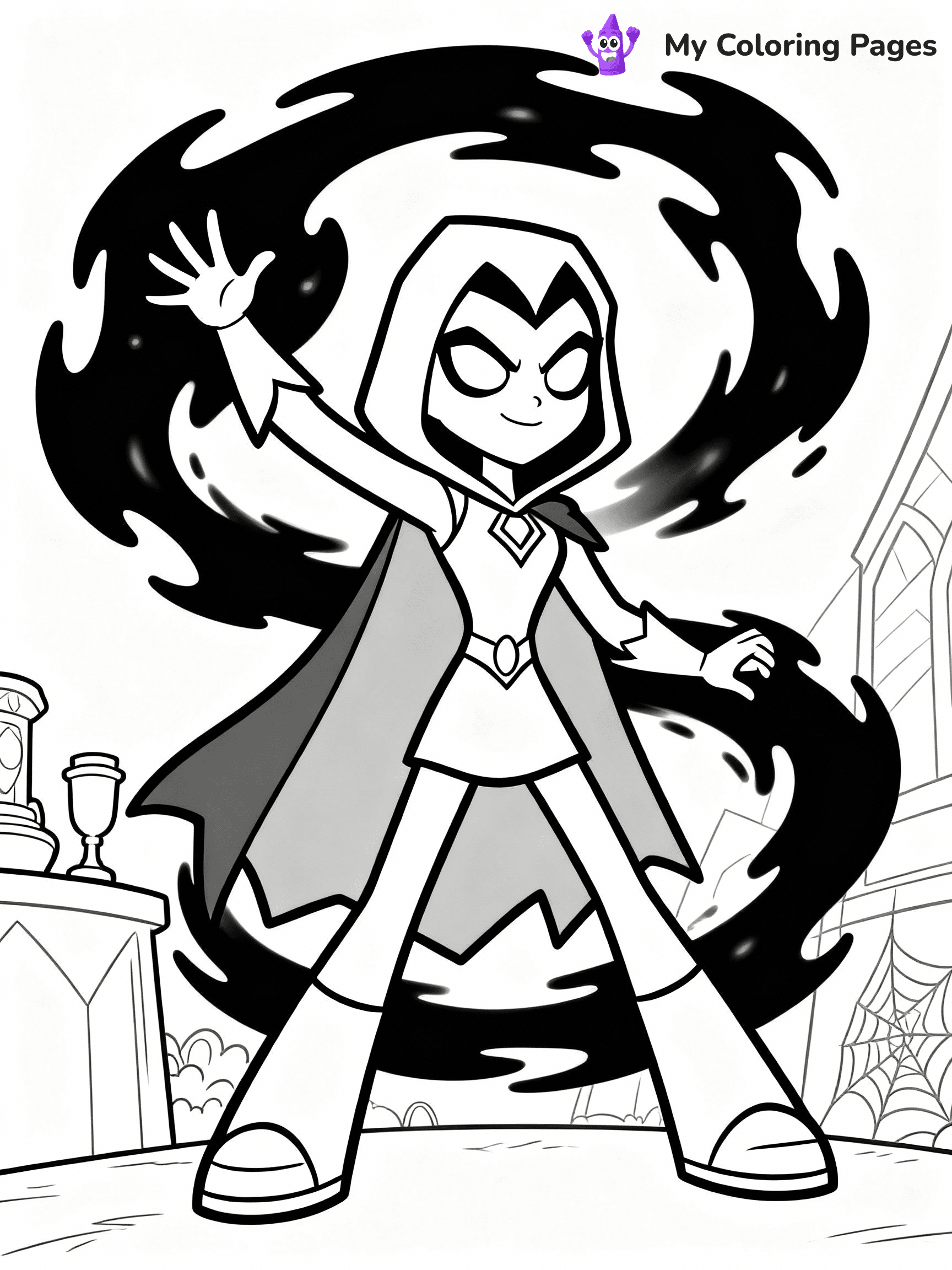 Teen Titans Coloring Pages - 26