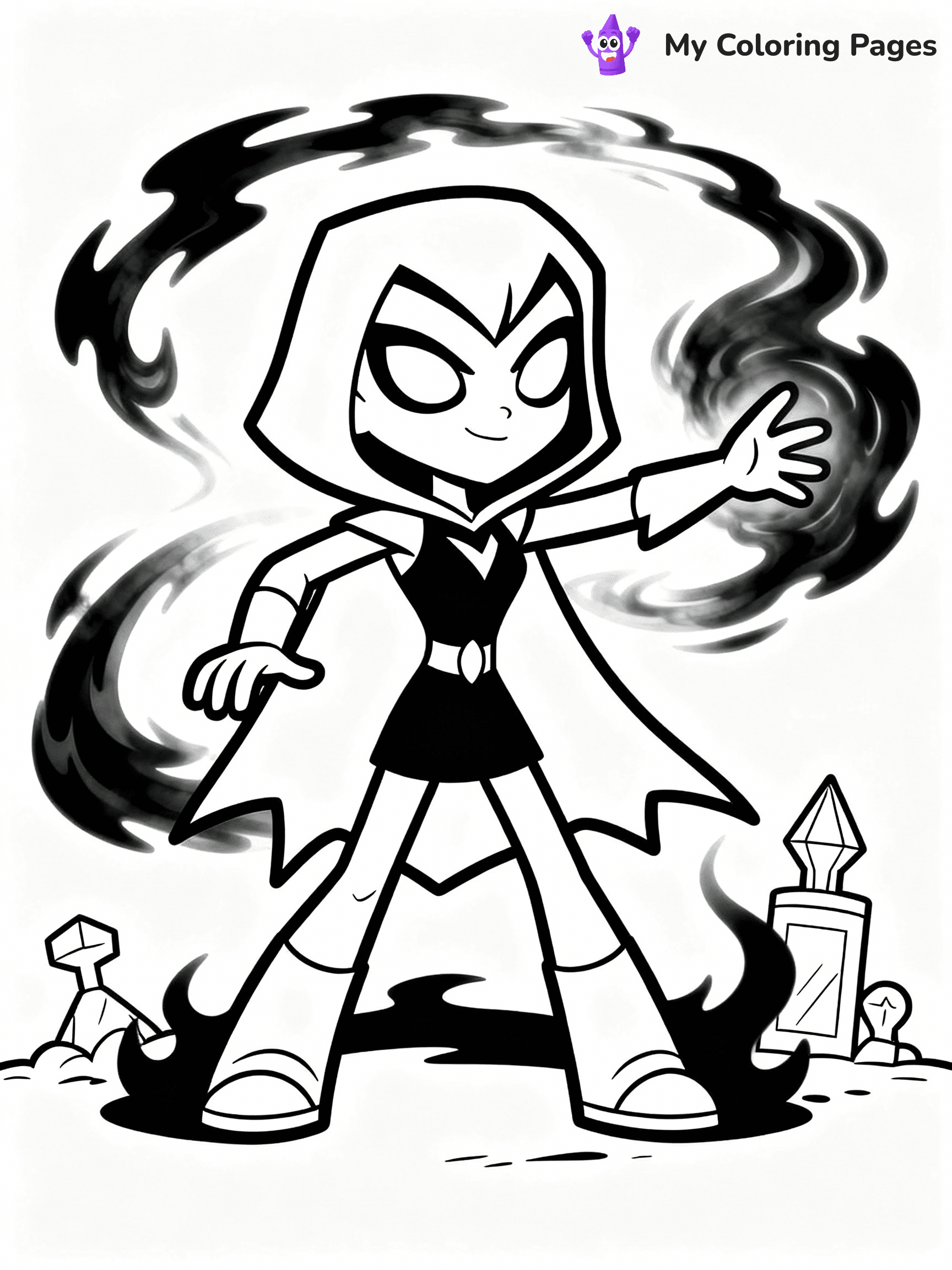 Teen Titans Coloring Pages - 23