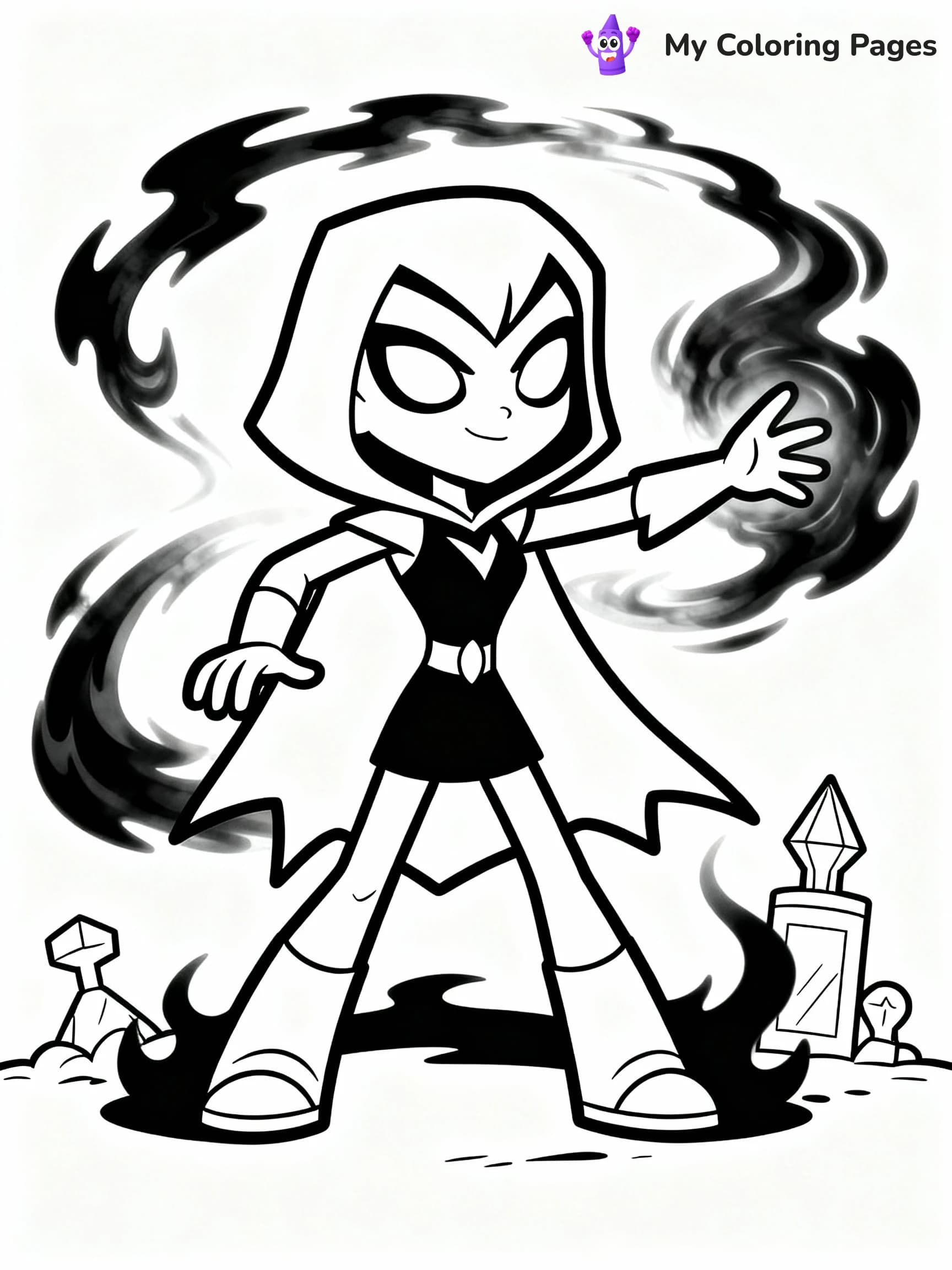 Teen Titans Coloring Pages - 23