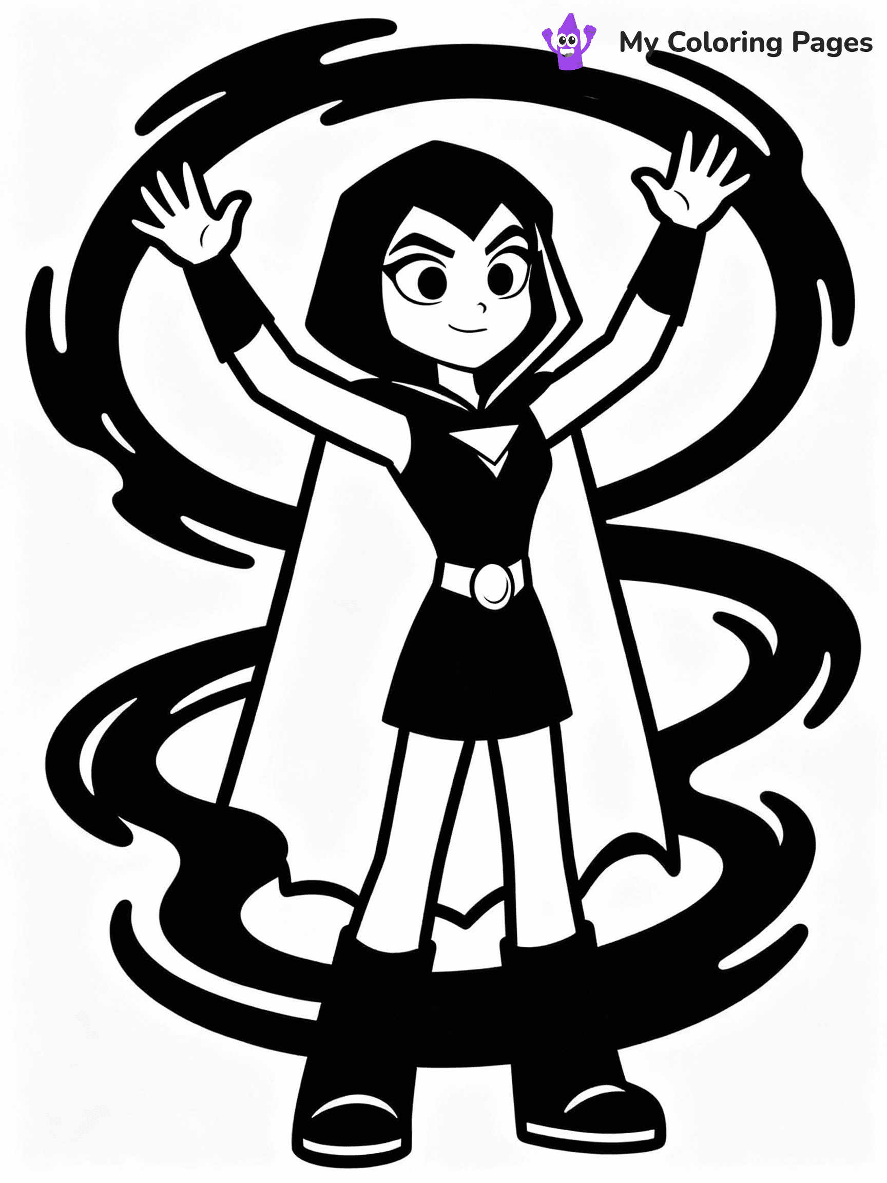 Teen Titans Coloring Pages - 22