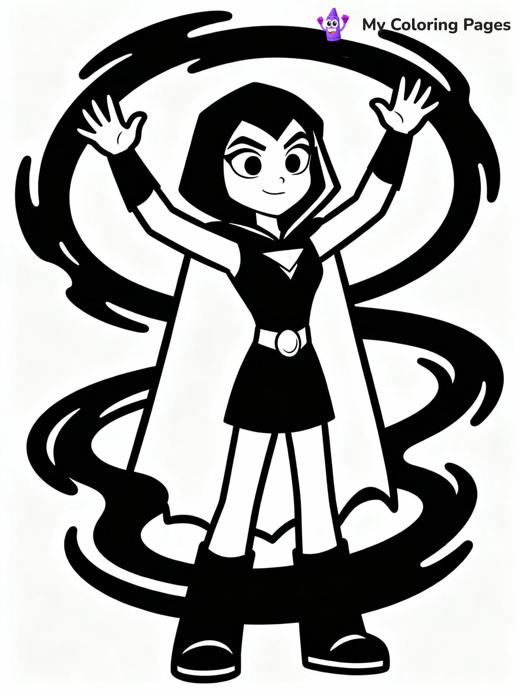Teen Titans Coloring Pages - 22