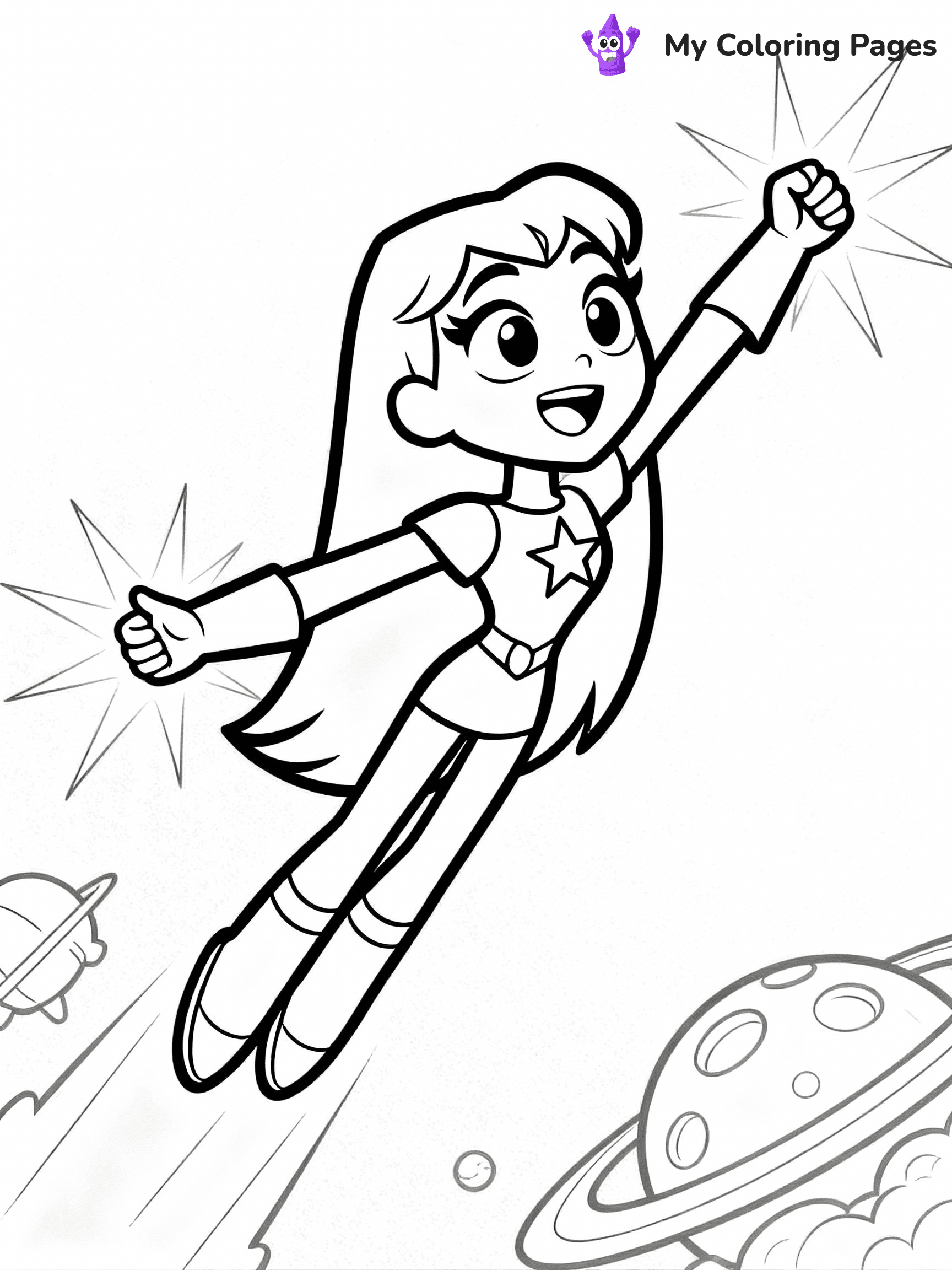Teen Titans Coloring Pages - 21