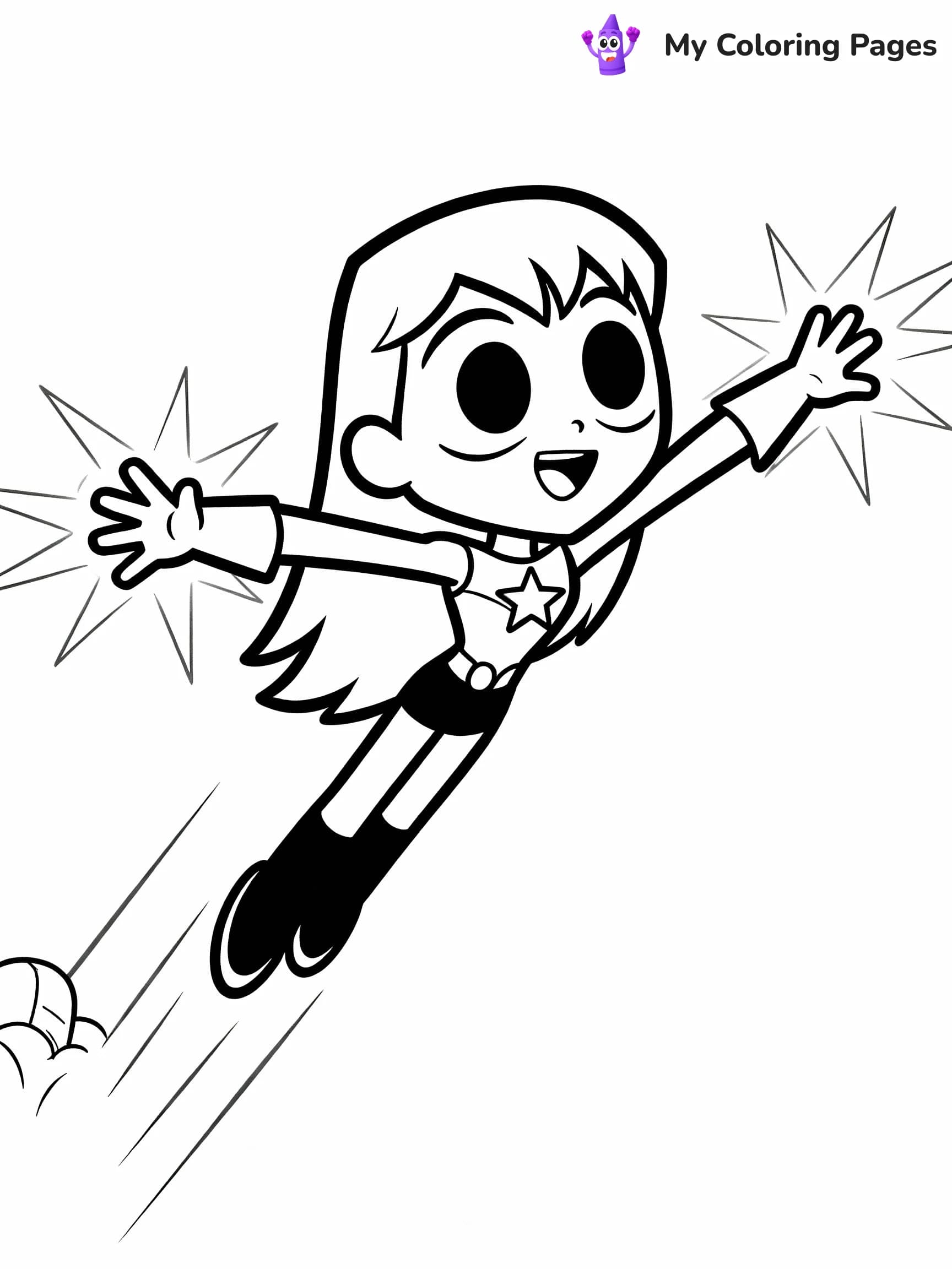 Teen Titans Coloring Pages - 18