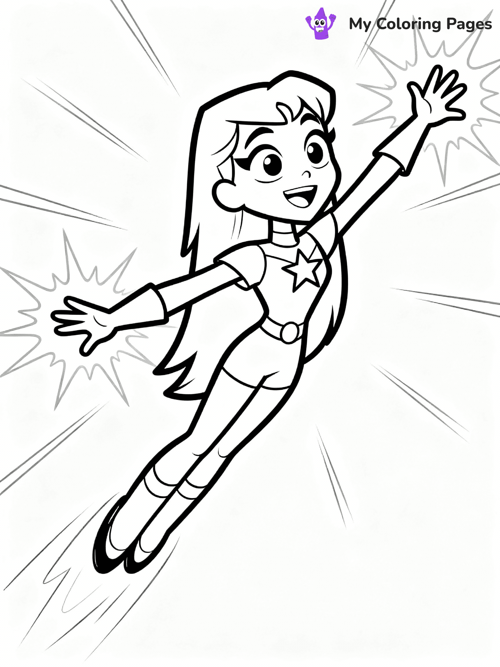 Teen Titans Coloring Pages - 15