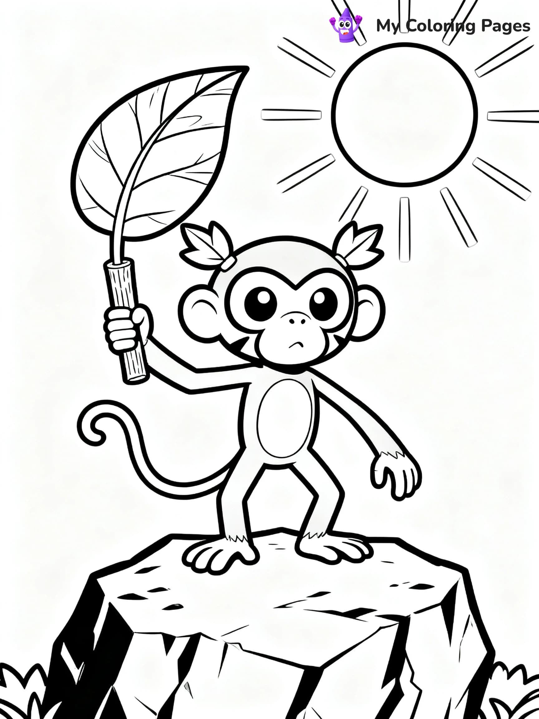Grookey Coloring Pages - 12
