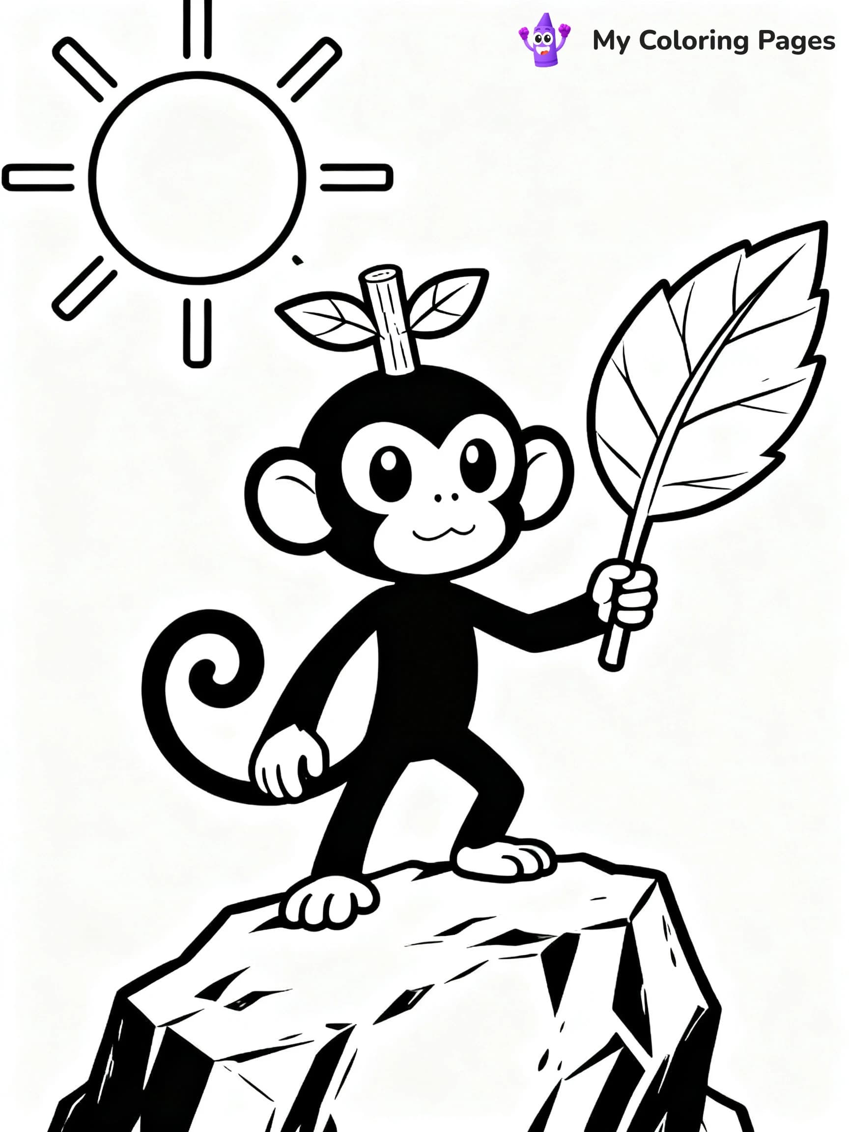 Grookey Coloring Pages - 11