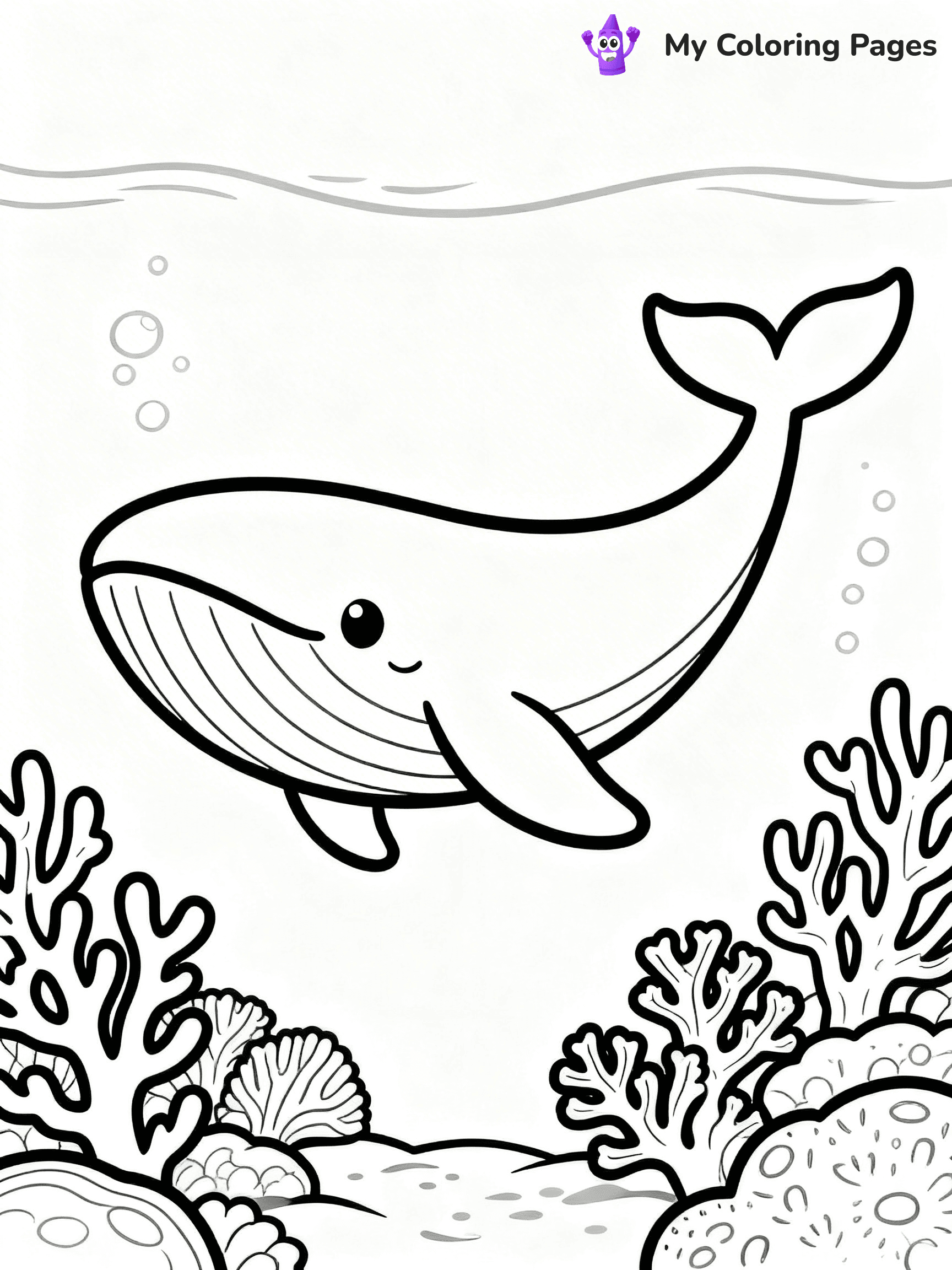 Blue Whale Coloring Pages - 13