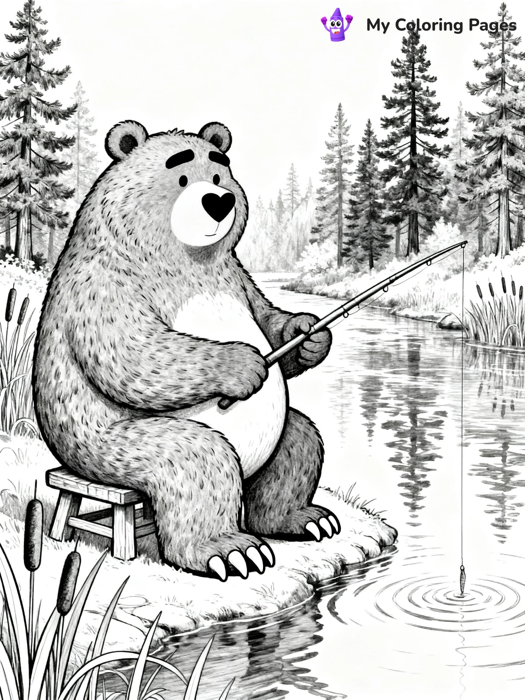 Masha Coloring Pages - 1