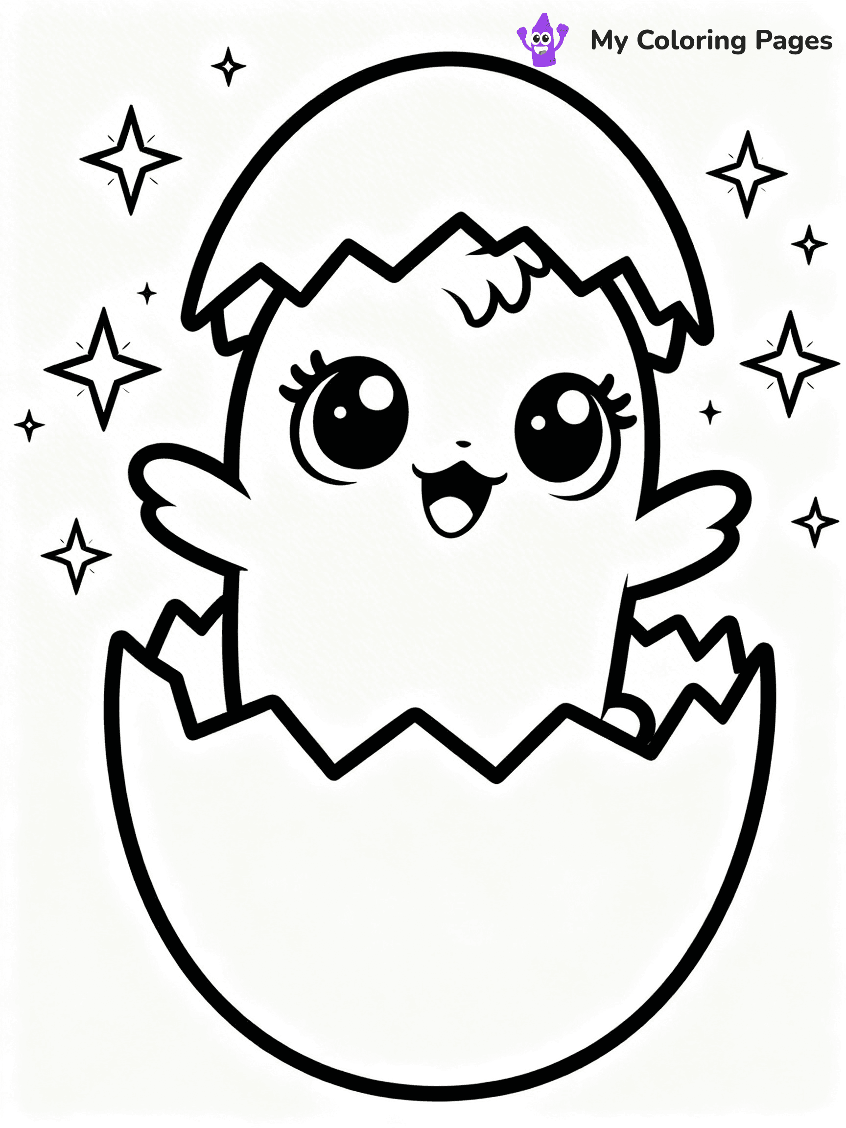 Hatchimals Coloring Pages - 14