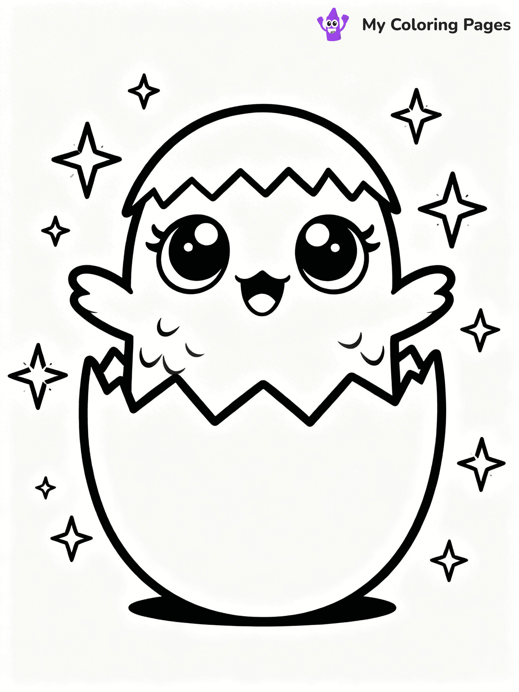 Hatchimals Coloring Pages - 12