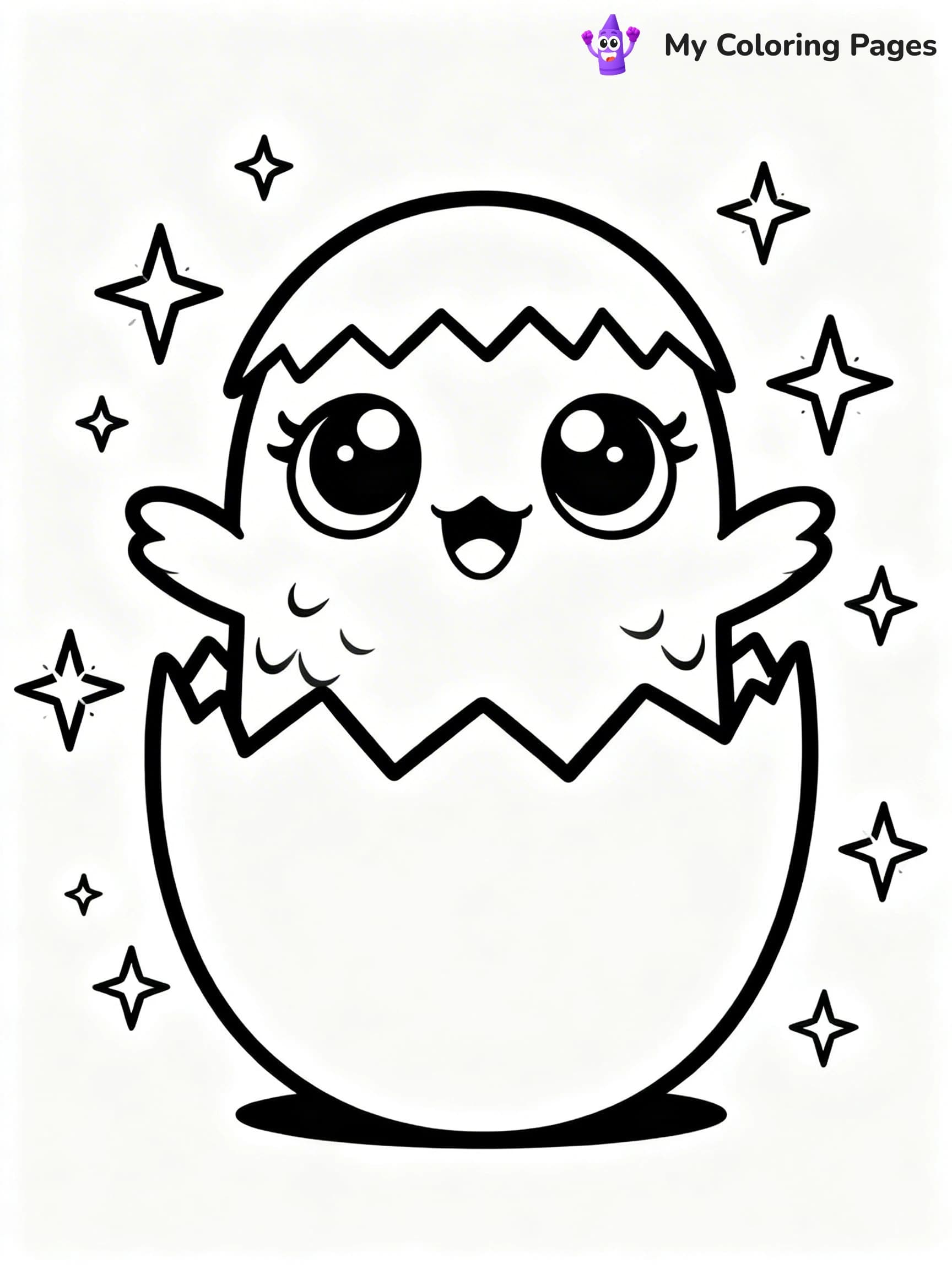 Hatchimals Coloring Pages - 12