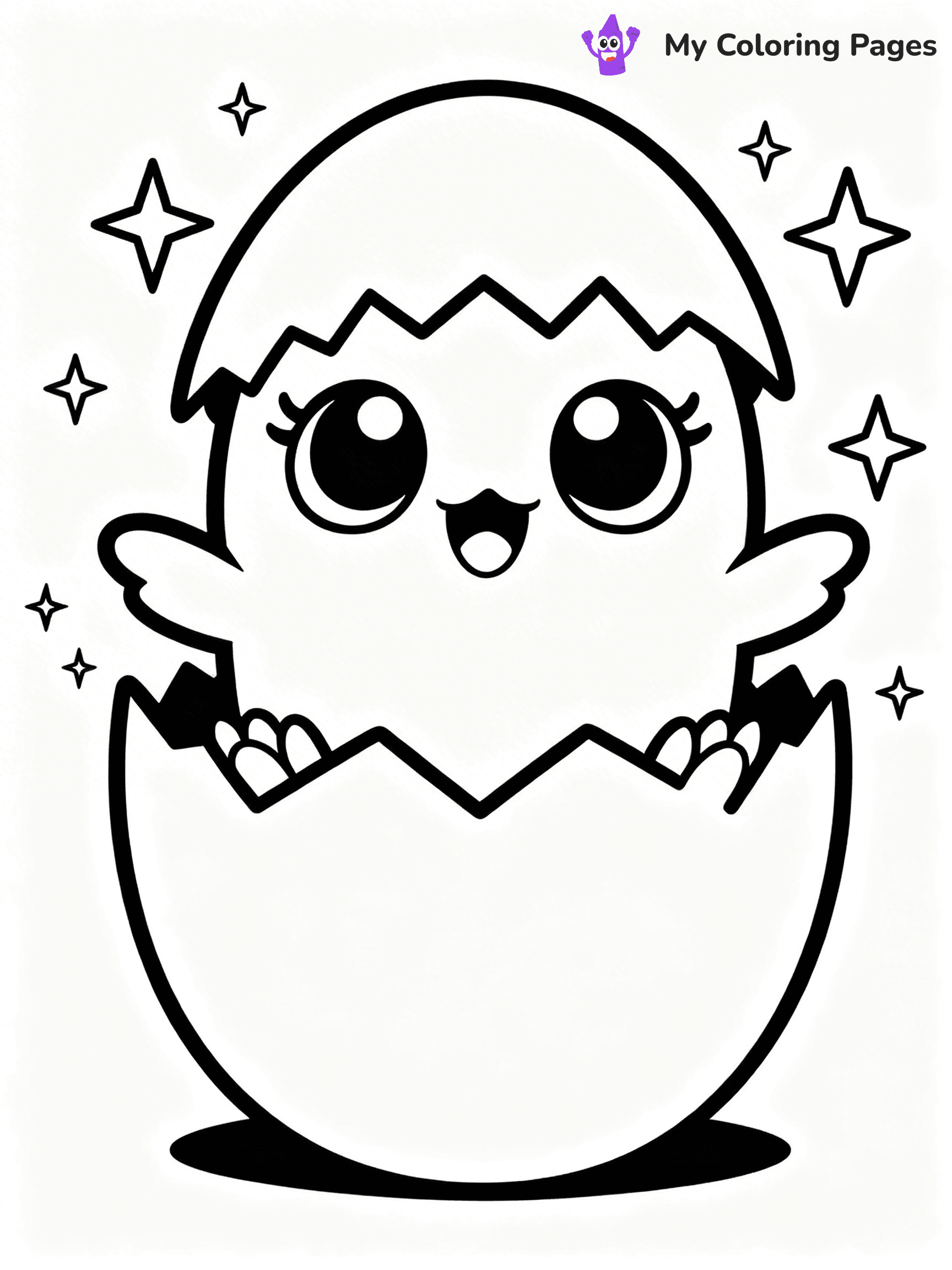 Hatchimals Coloring Pages - 11