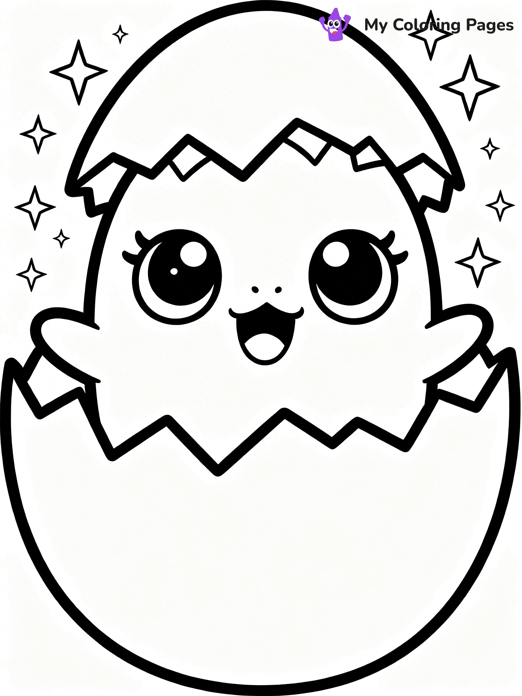 Hatchimals Coloring Pages - 8