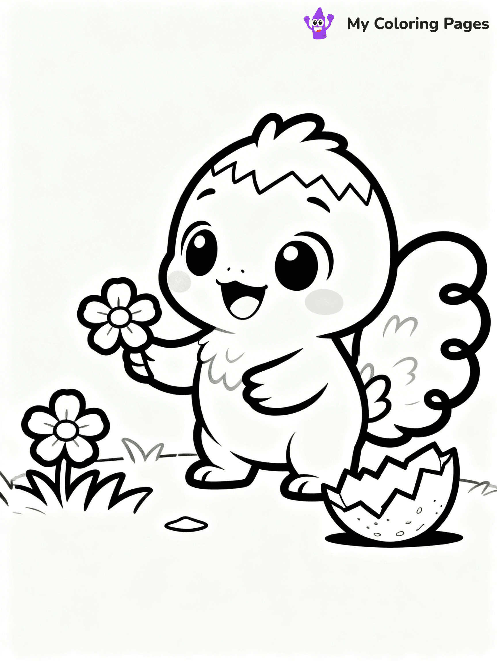 Hatchimals Coloring Pages - 4