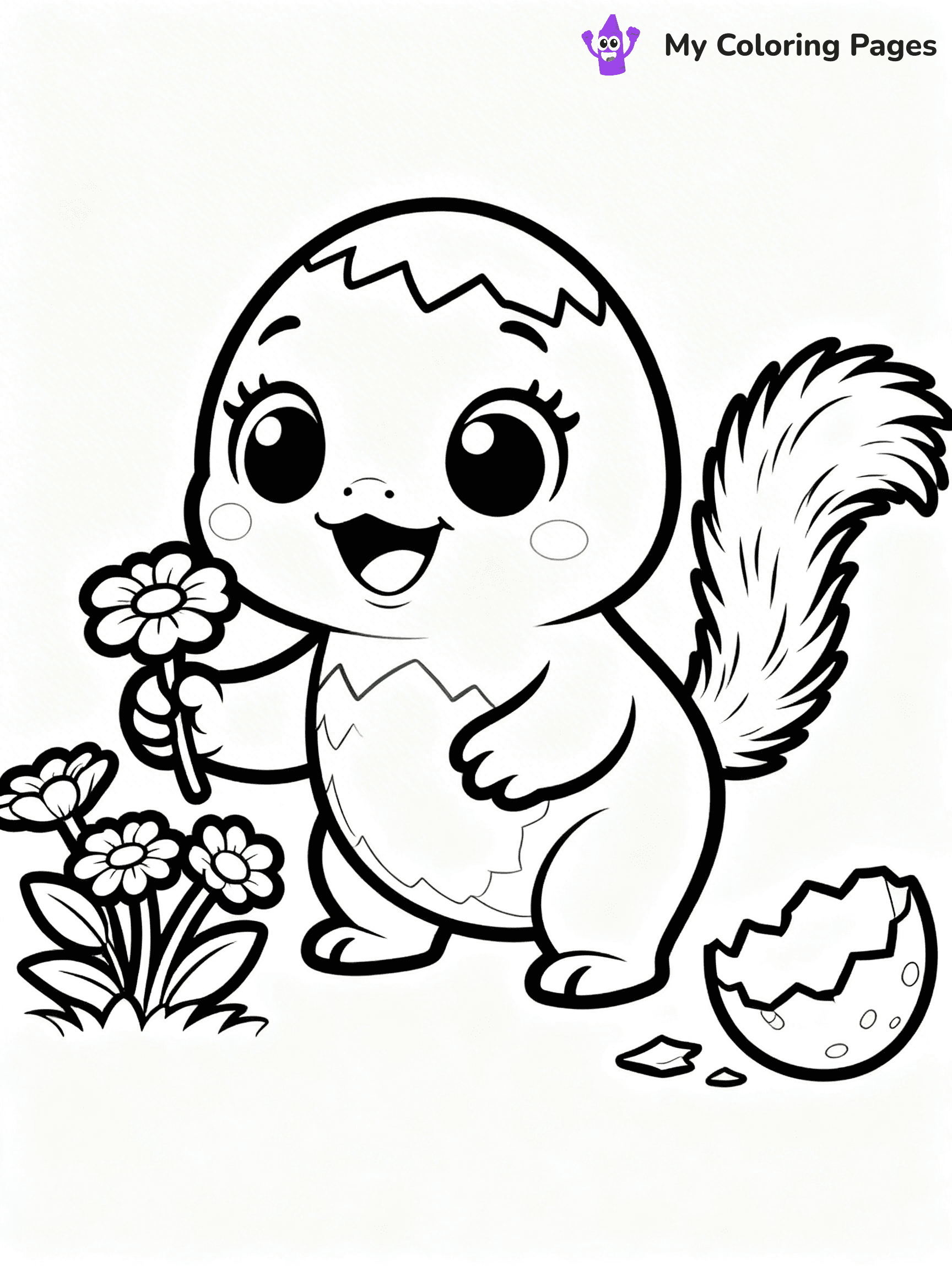 Hatchimals Coloring Pages - 3